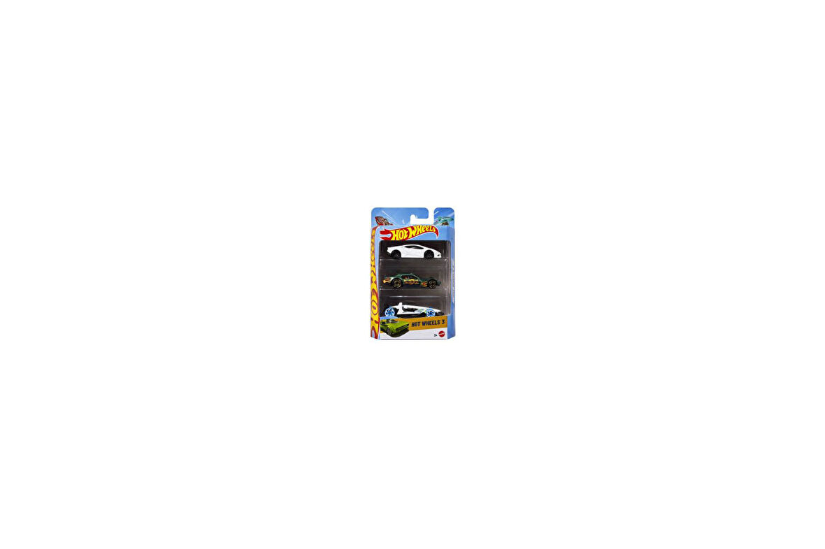 Hot Wheels 3'lü Araba Seti K5904-01