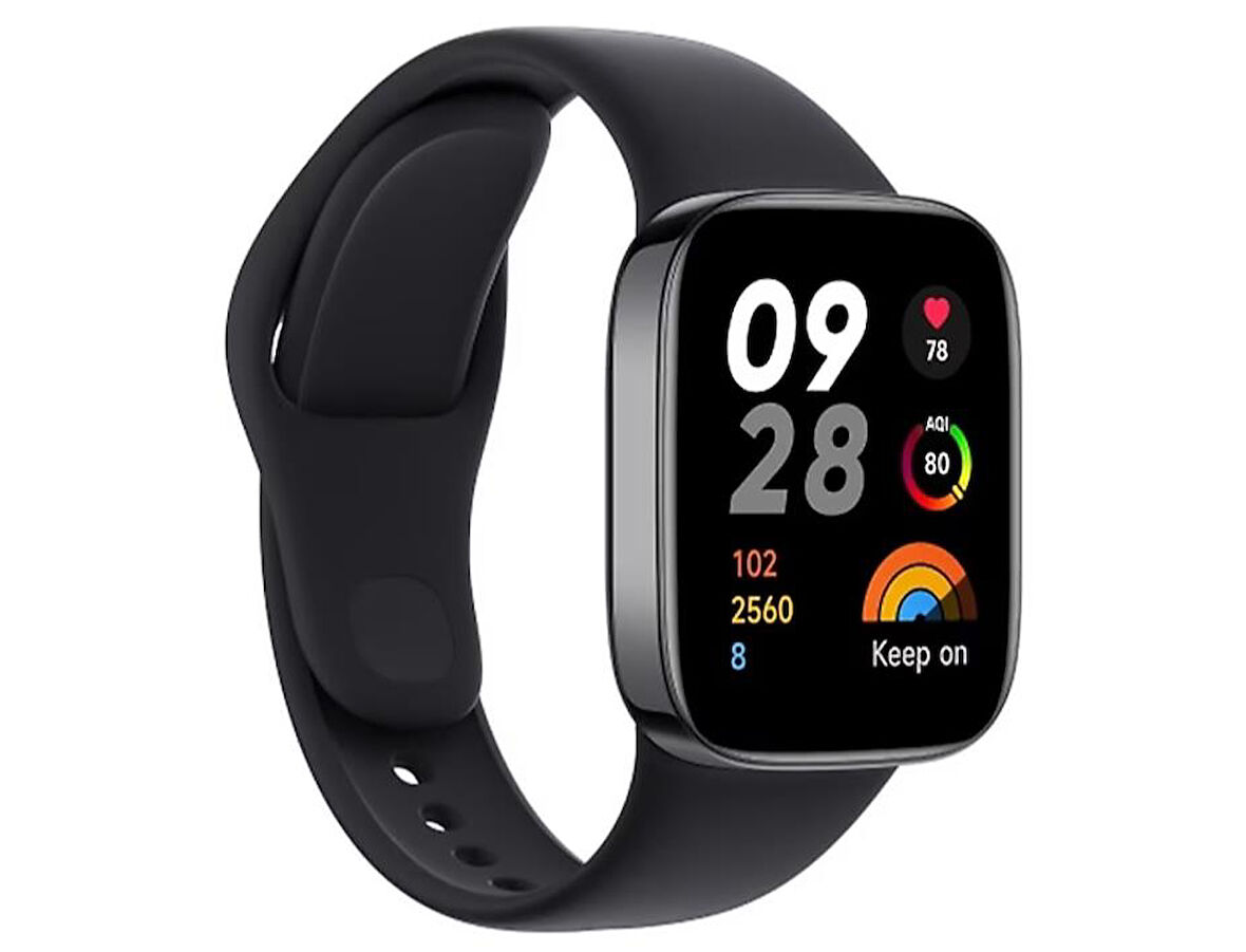 Xiaomi Redmi Watch 3 Siyah Akıllı Saat (OUTLET) (12 AY EVOFONE GARANTİLİ)