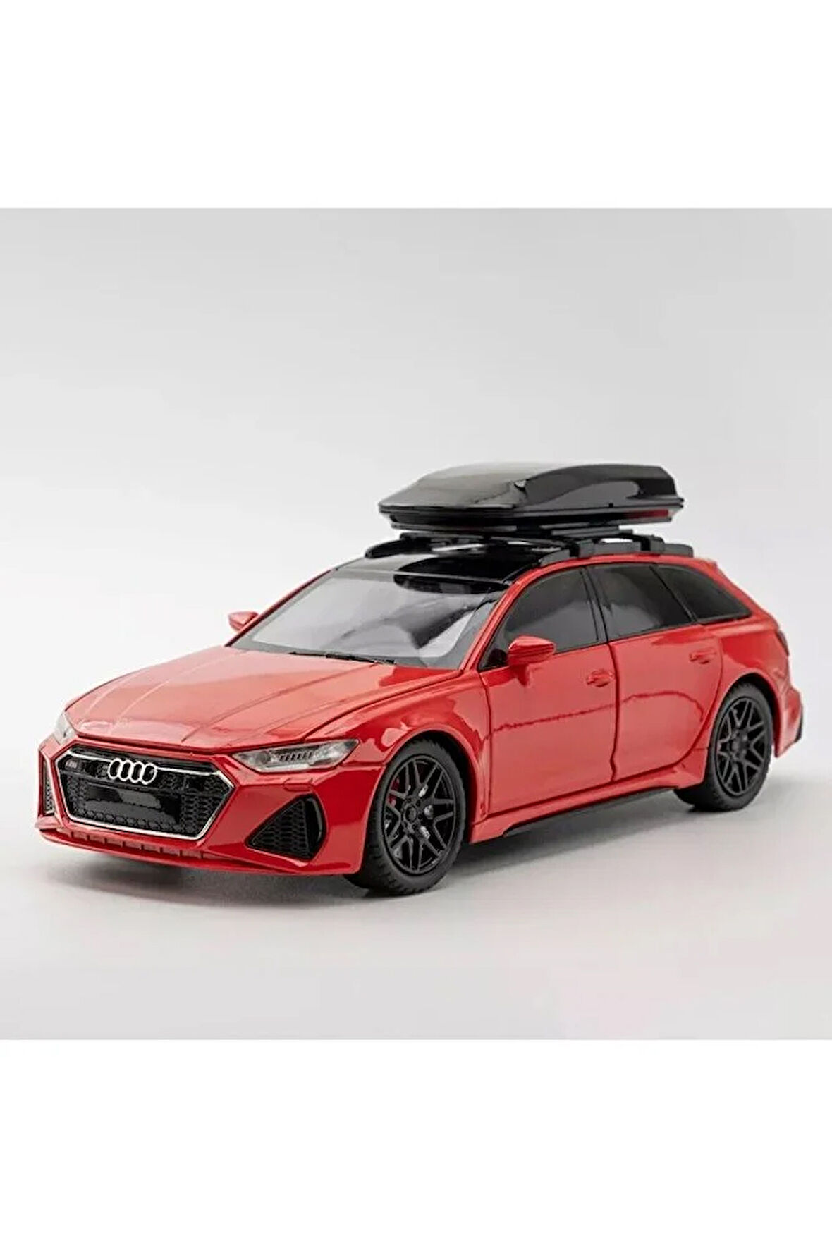 Audi Rs6 Araba Station Wagon 1:24 Diecast Metal Model Araba Koleksiyon Araba Sesli Işıklı 21Cm
