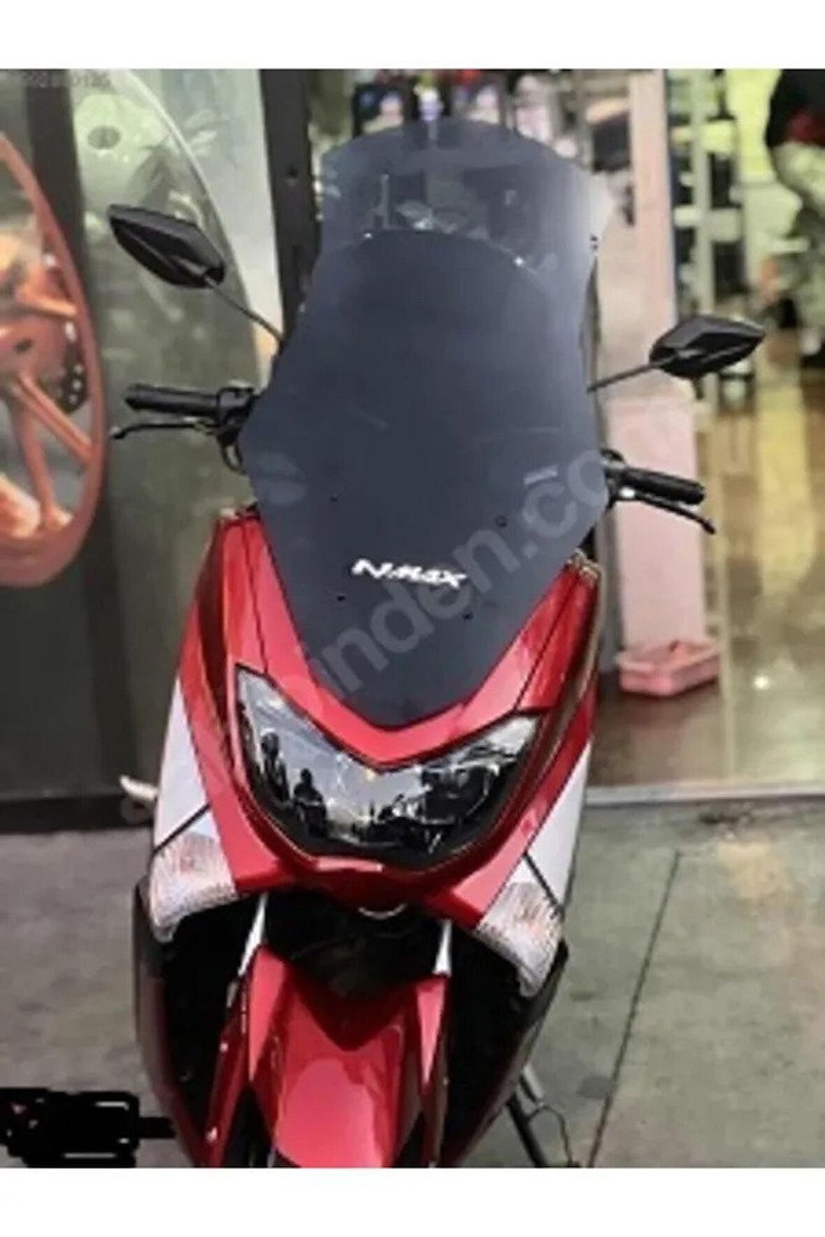 Yamaha Nmax 125 ,155 Ön Siperlik Camı Füme Renk 72 cm Uzun Tur Camı ( Vida Seti Hariç )-Arasmoto