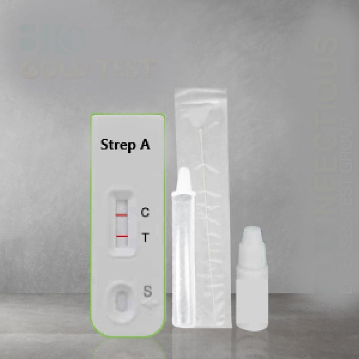 Strep A Testi(Boğaz) Test RASTMED (EV TİP)