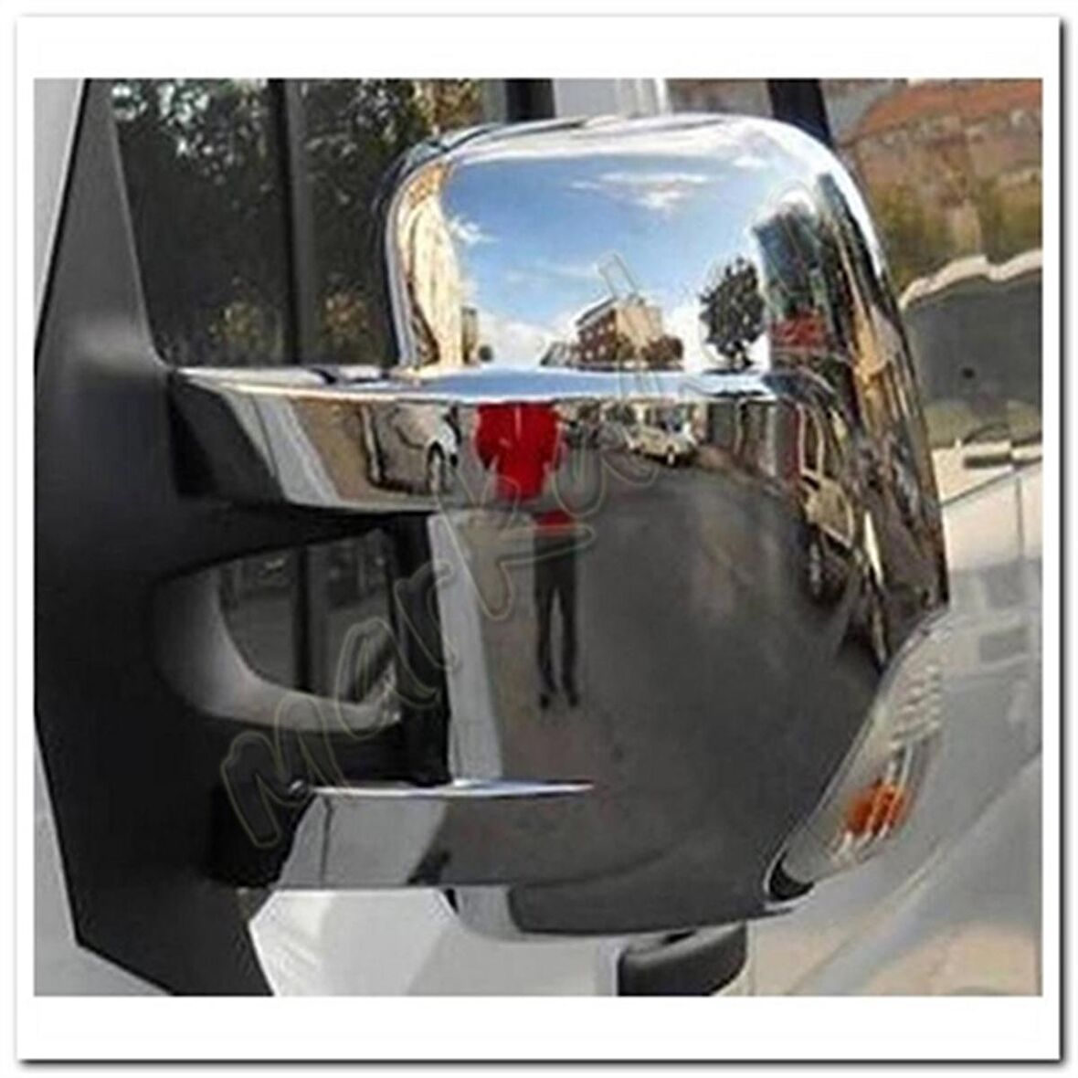 Markadan Opel Movano Krom Ayna Kapağı 2013 Sonrası 2 Parça Abs Krom