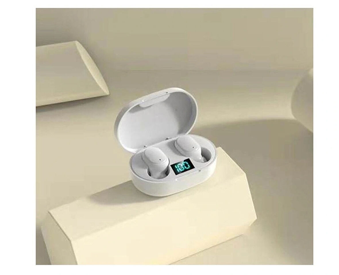 WASHA Tws Çift Uyumlu Mikrofonlu Kablosuz Bluetooth Kulaklık Telefonlar Için Uyumlu Bulutut Teknolojik