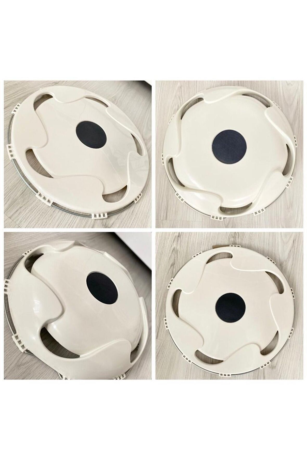 17,5'' Plastik Ön-arka Jant Kapağı 2-DÜZ-2-BOMBELİ (4 Adet)