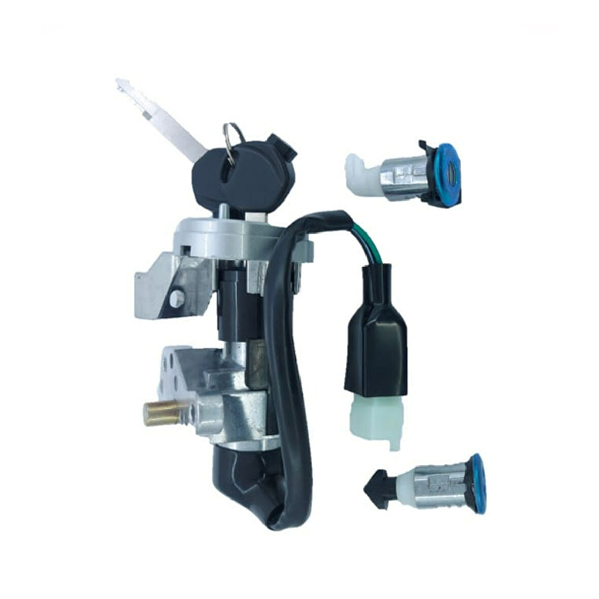 Motobir Kontak Kilit Seti Mondial Nt Turkuaz 125