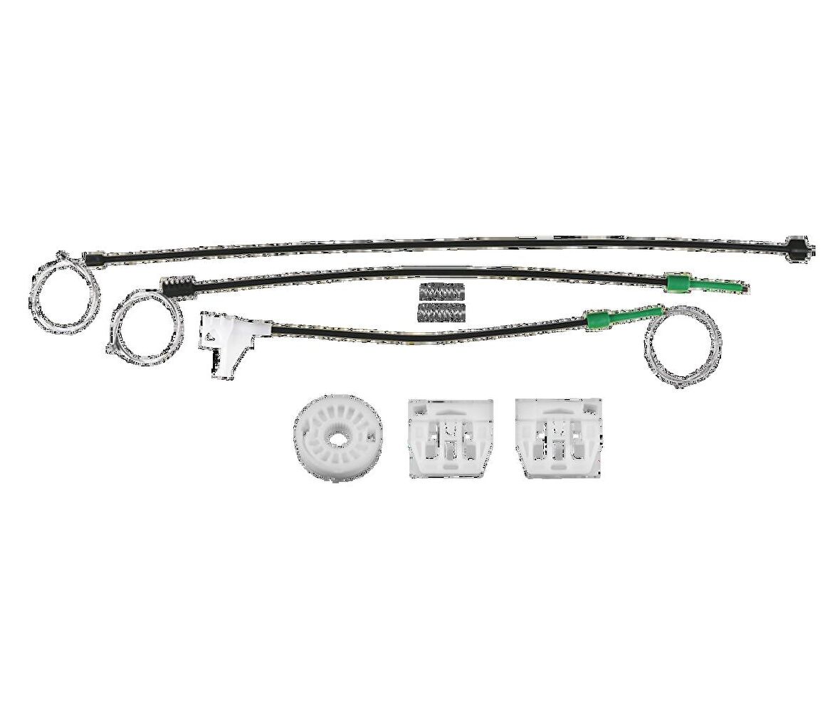 Kayoto Octavia 1U 2000-2004 Cam Kriko Teli Ön Sol Tamir Takımı KY22780T