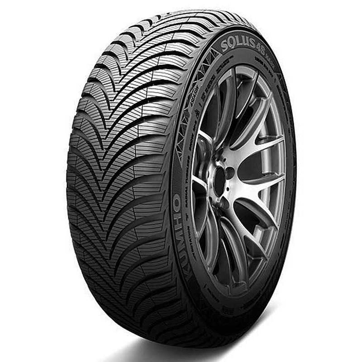 Kumho Solus HA32+ 195/55R16 91V XL 4 Mevsim Lastik (2024 Üretim – Üstün Performans & Güvenlik)