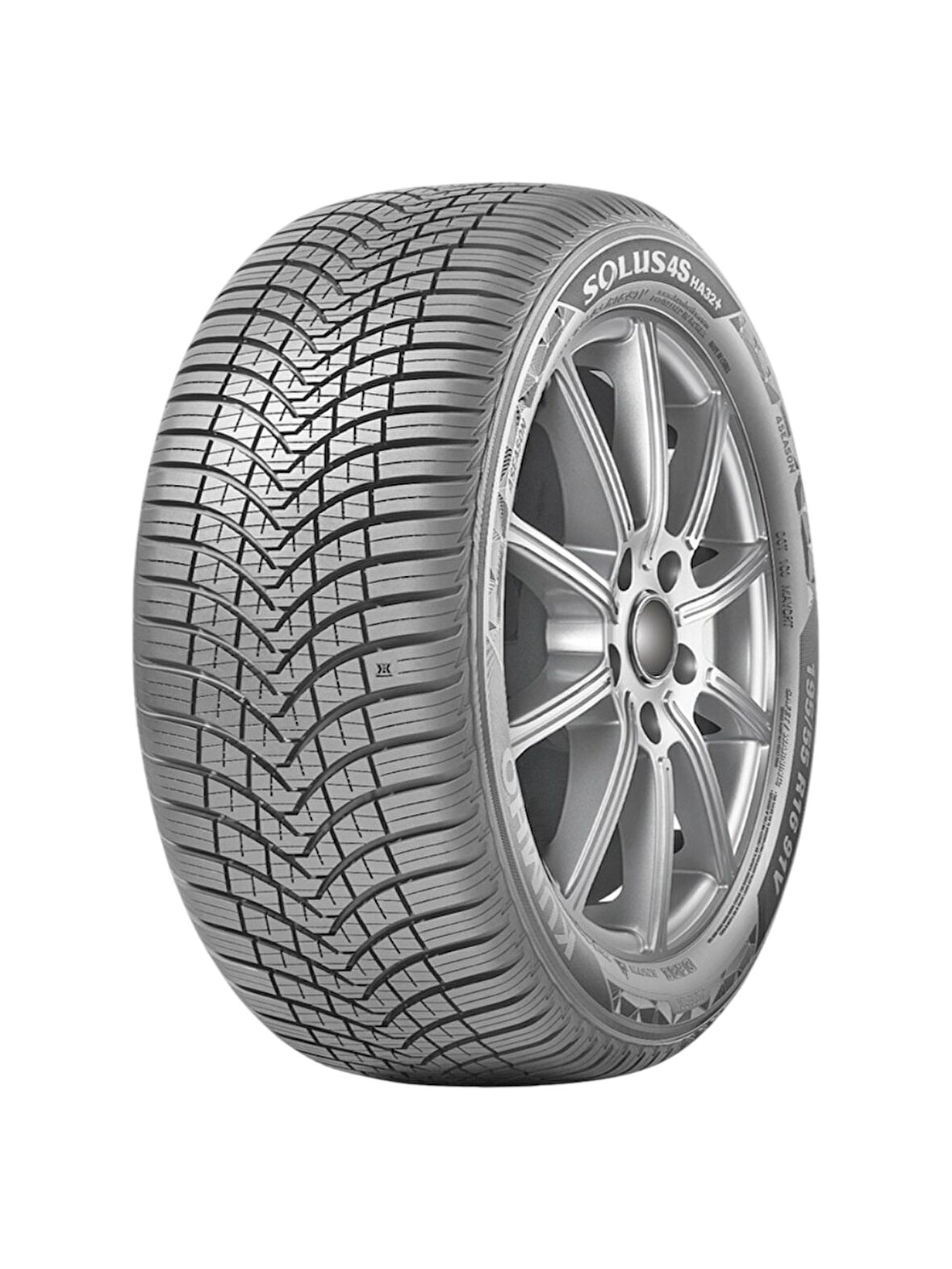 Kumho 225/45R18 95W XL HA32+ 2024 Sonu Üretim 4 Mevsim Lastik