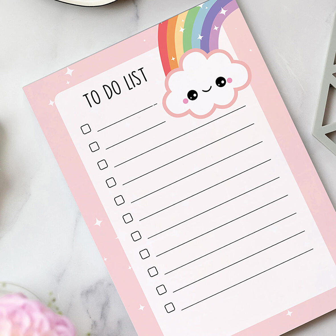 'To Do List - Rainbow Not Defteri