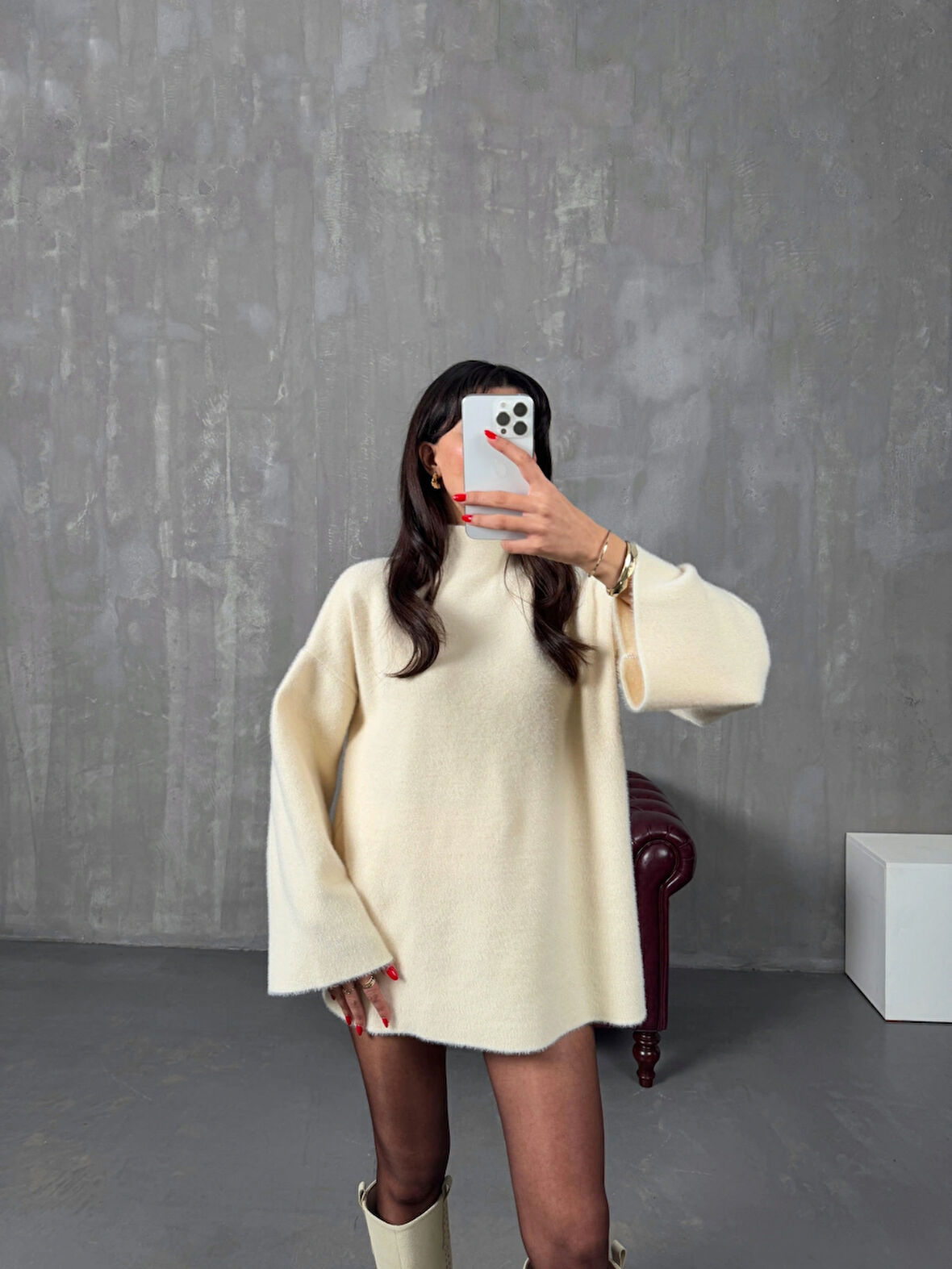 Taş - Balıkçı Yaka Simli Kazak