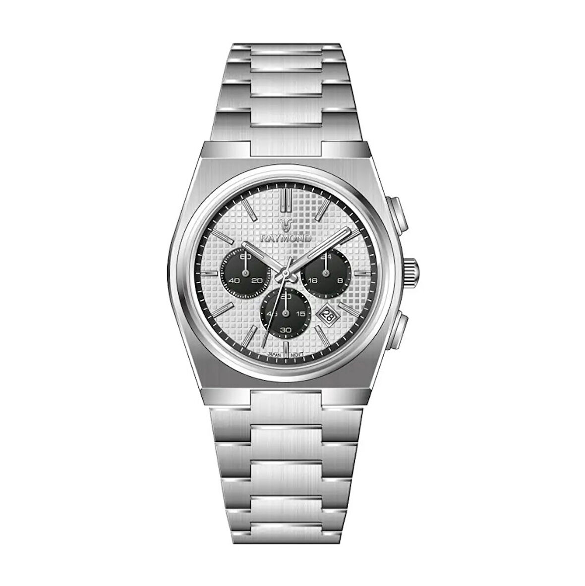 RAYMOND ERKEK KOL SAATİ RYM-280268-CR-SS-BK-W