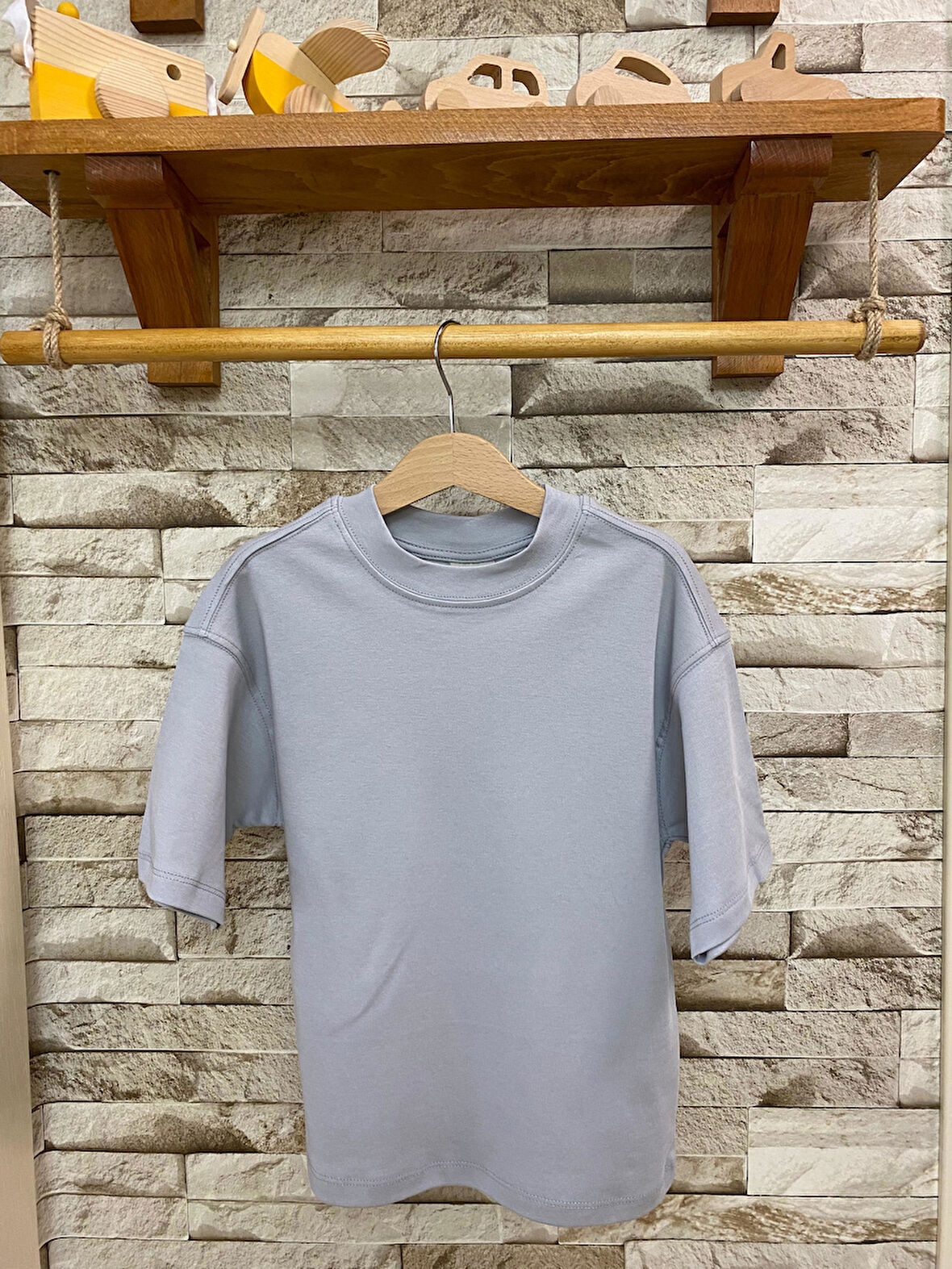 AYSBEBE OVERSIZE BASIC ÇOCUK TİŞÖRT