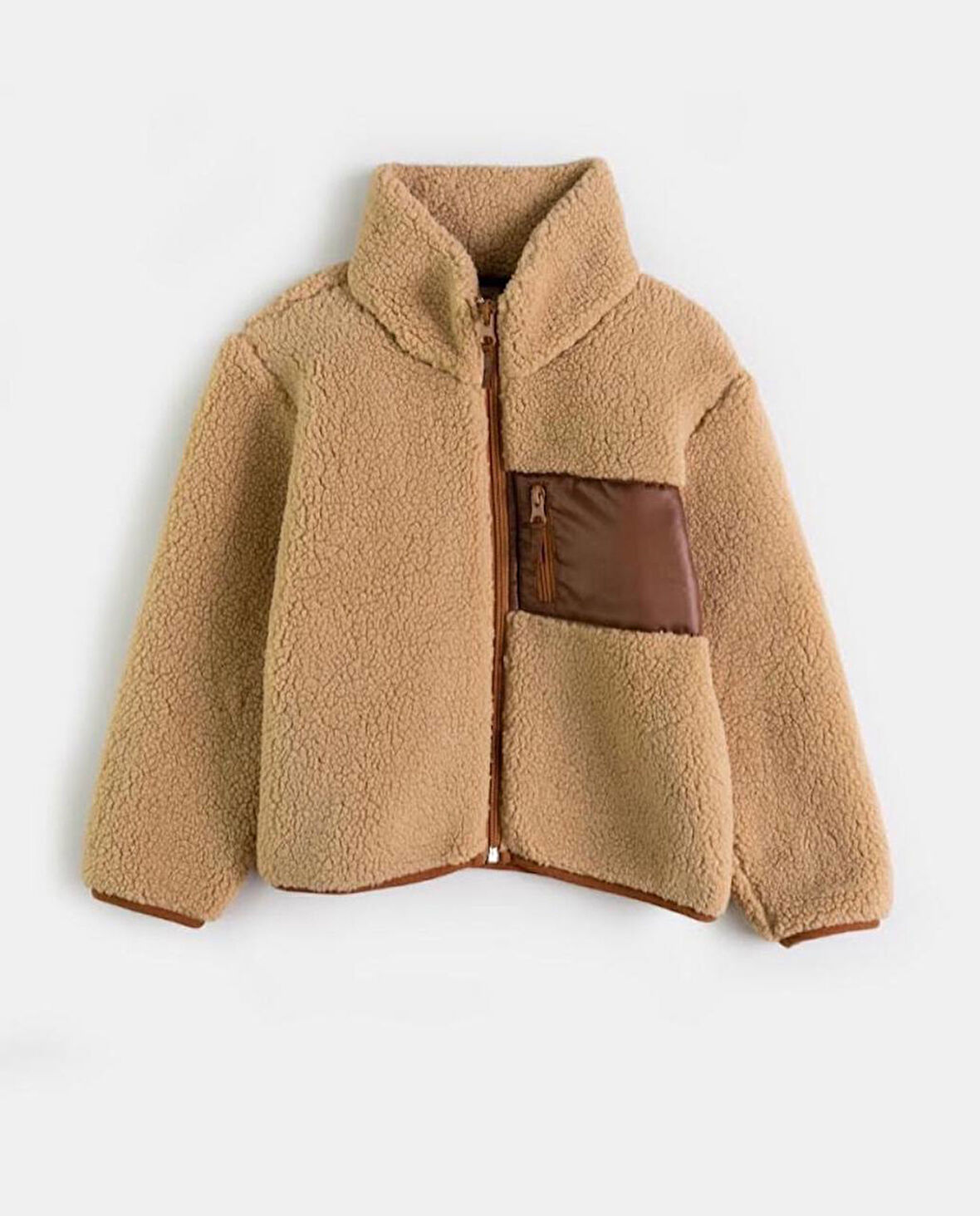 AYSBEBE Çocuk Cepli Welsoft Hırka (Unisex)