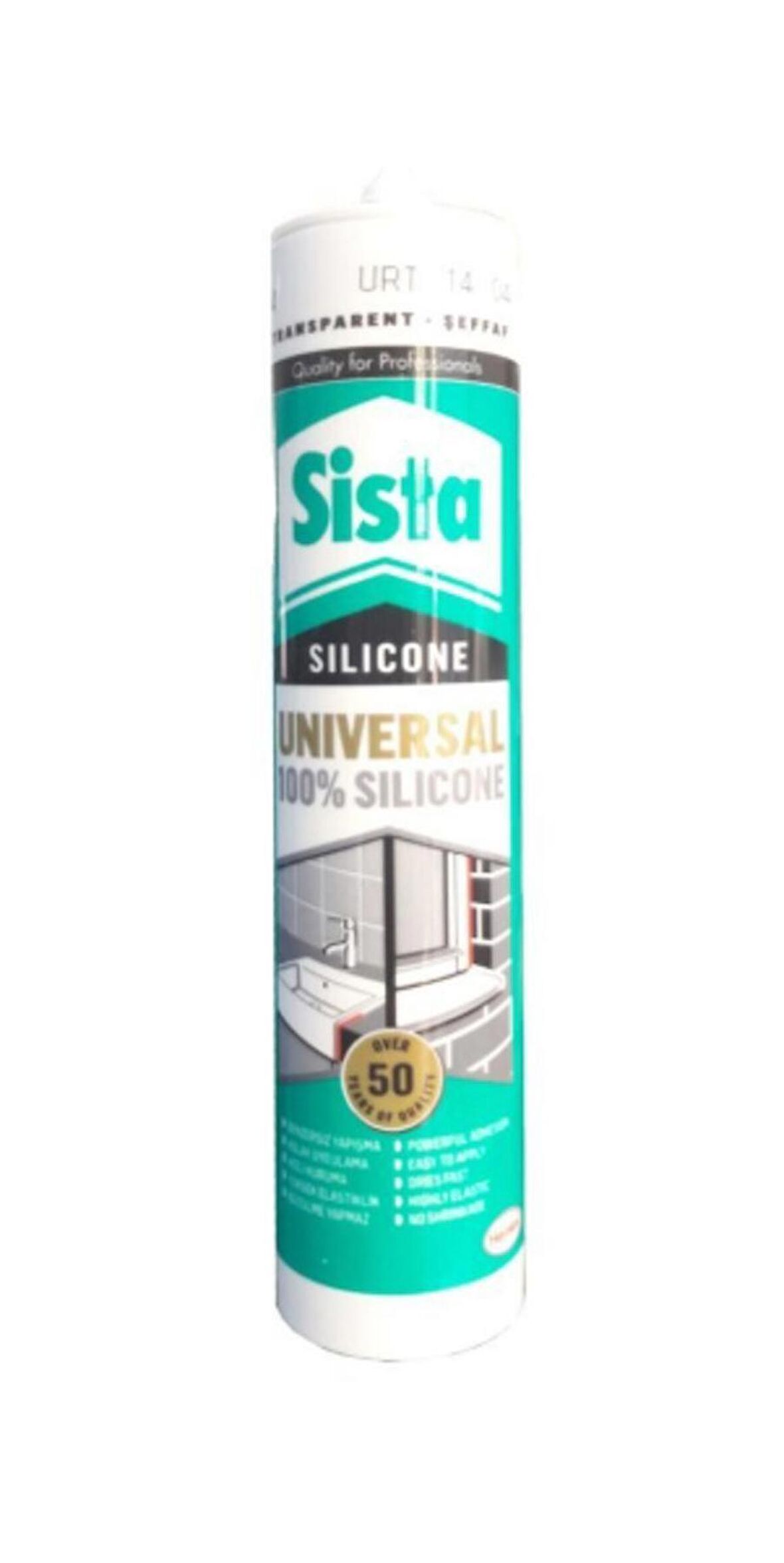 Sista Üniversal Silikon Şeffaf / 280ml