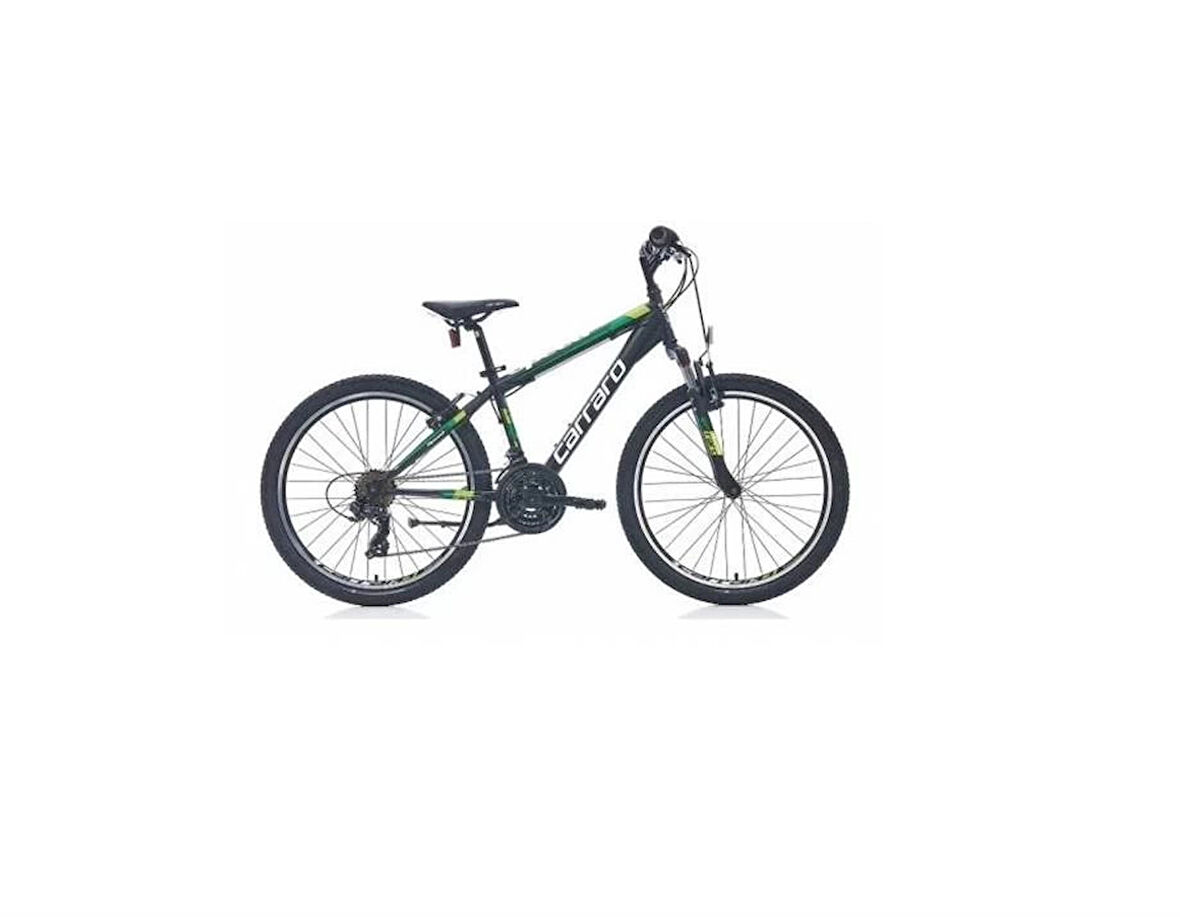CARRARO SPEED 260 ERKEK DAĞ BİSİKLETİ 410H V 26 JANT 21 VİTES MAT SİYAH YEŞİL KOYU YEŞİL