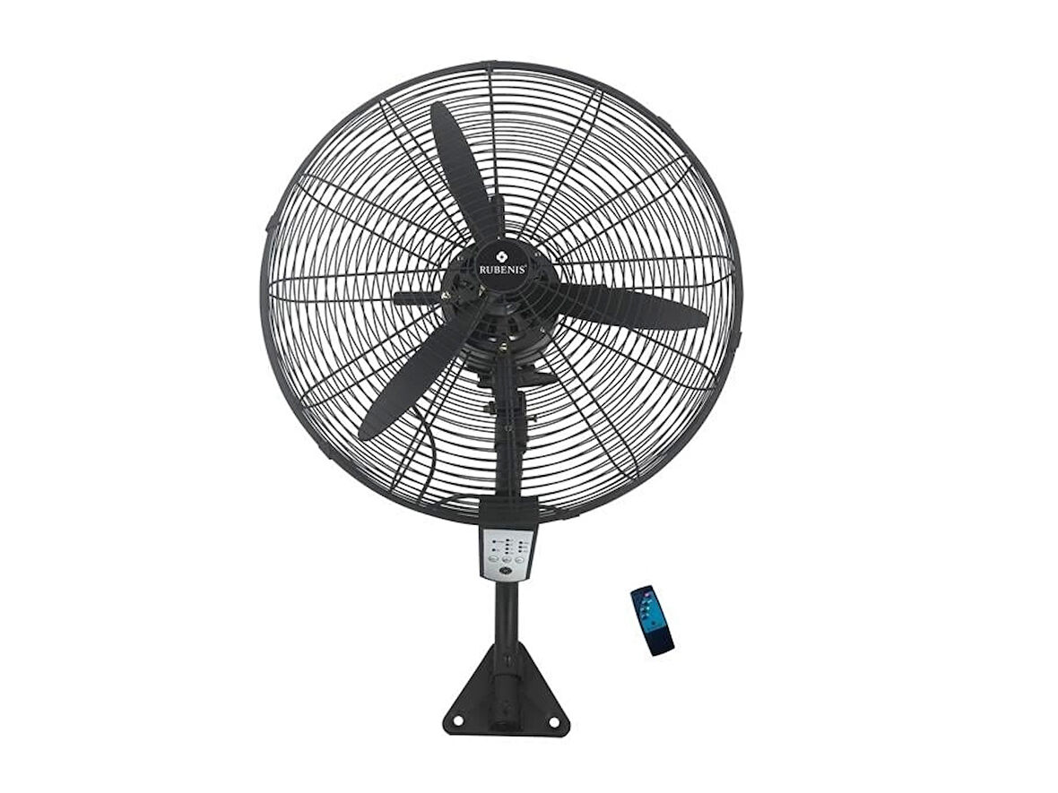 RUBENIS RBSR-95 PLUS 76 CM KUMANDALI DUVAR SANAYİ TİPİ VANTİLATÖR
