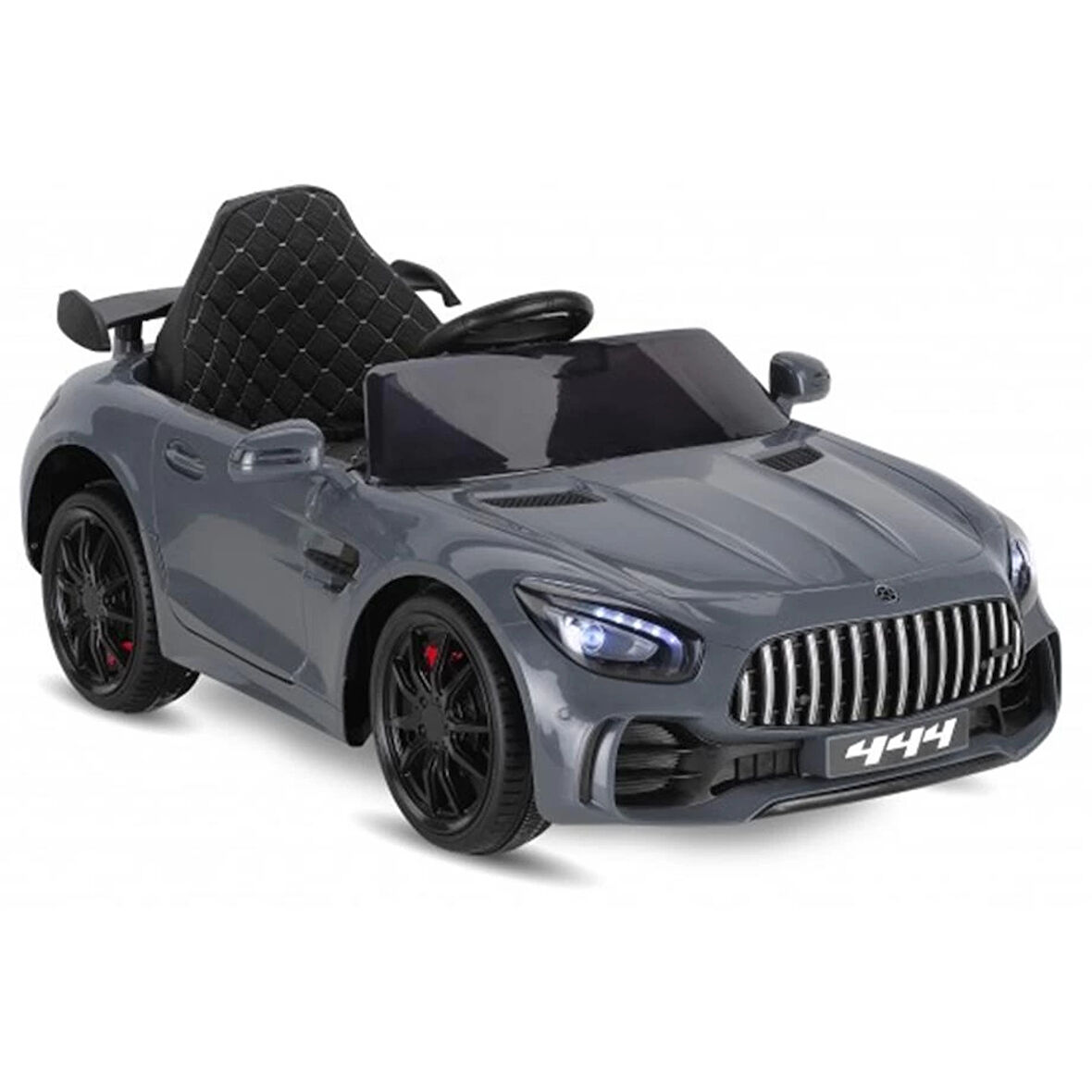 BABYHOPE 444 GTR SPORT 12V UZAKTAN KUMANDALI AKÜLÜ ARABA KOYU GRİ