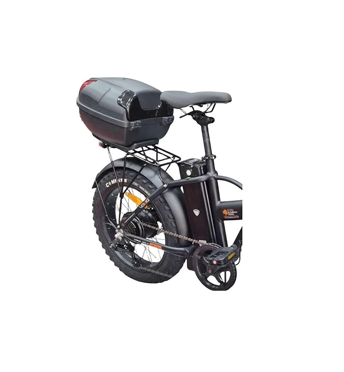 TEX XBYC T19 BİSİKLET BAGAJ ÜSTÜ PLASTİK ÇANTA SİYAH