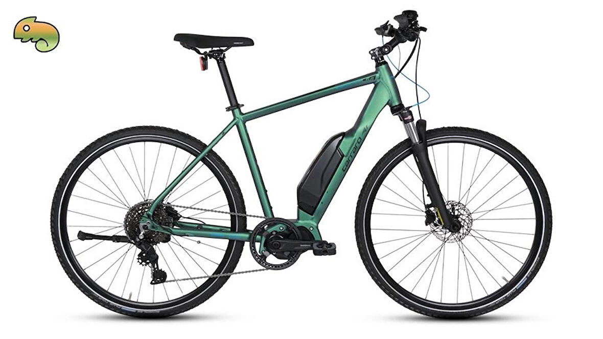 CARRARO E-SPORTIVE 6.6 ERKEK ŞEHİR BİSİKLETİ 520H HD 28 JANT 9 VİTES MAT MAVİ YEŞİL MOR BUKALEMUN SİYAH BEYAZ