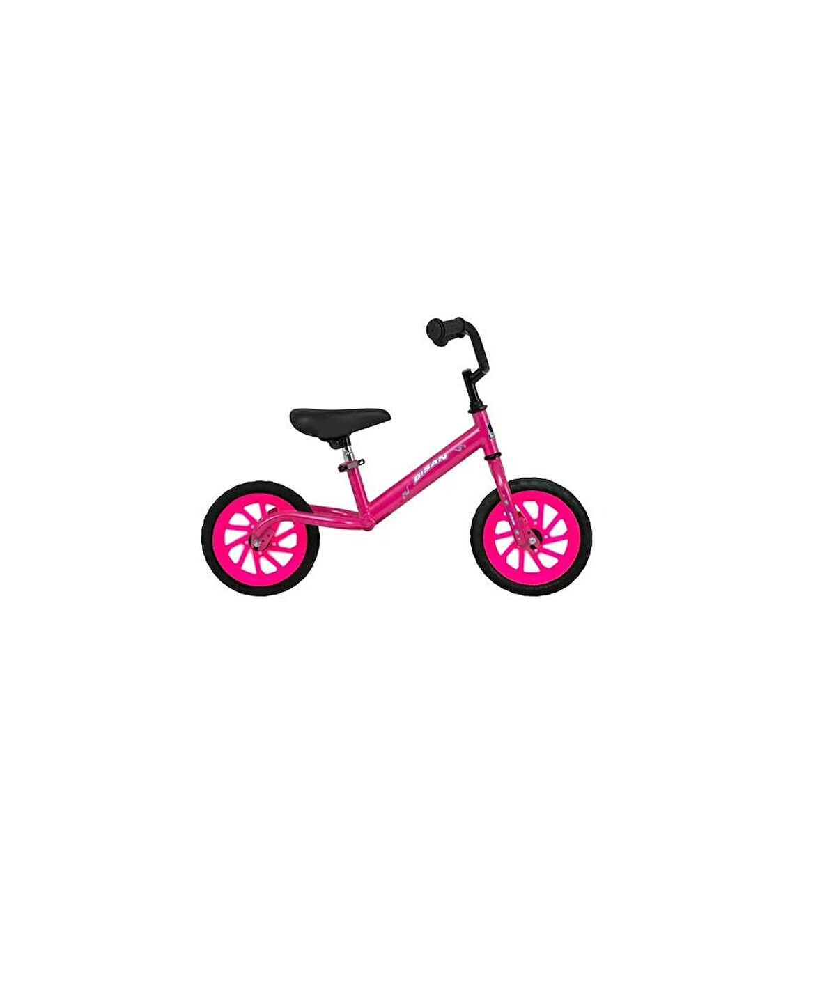 BİSAN B-BIKE KIZ ÇOCUK DENGE BİSİKLETİ 15CM V 12 JANT METALİK PEMBE