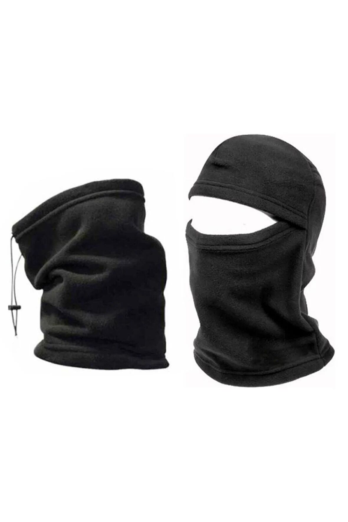 MODATİME Polar Boyunluk Ve Termal Kar Maskesi Kışlık 2'li Set