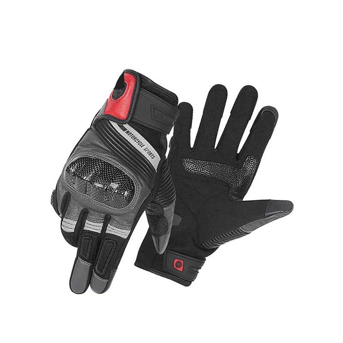 Scoyco MC78WP KIŞLIK CARBON MOTOSİKLET ELDİVENİ (SİYAH) - M BEDEN