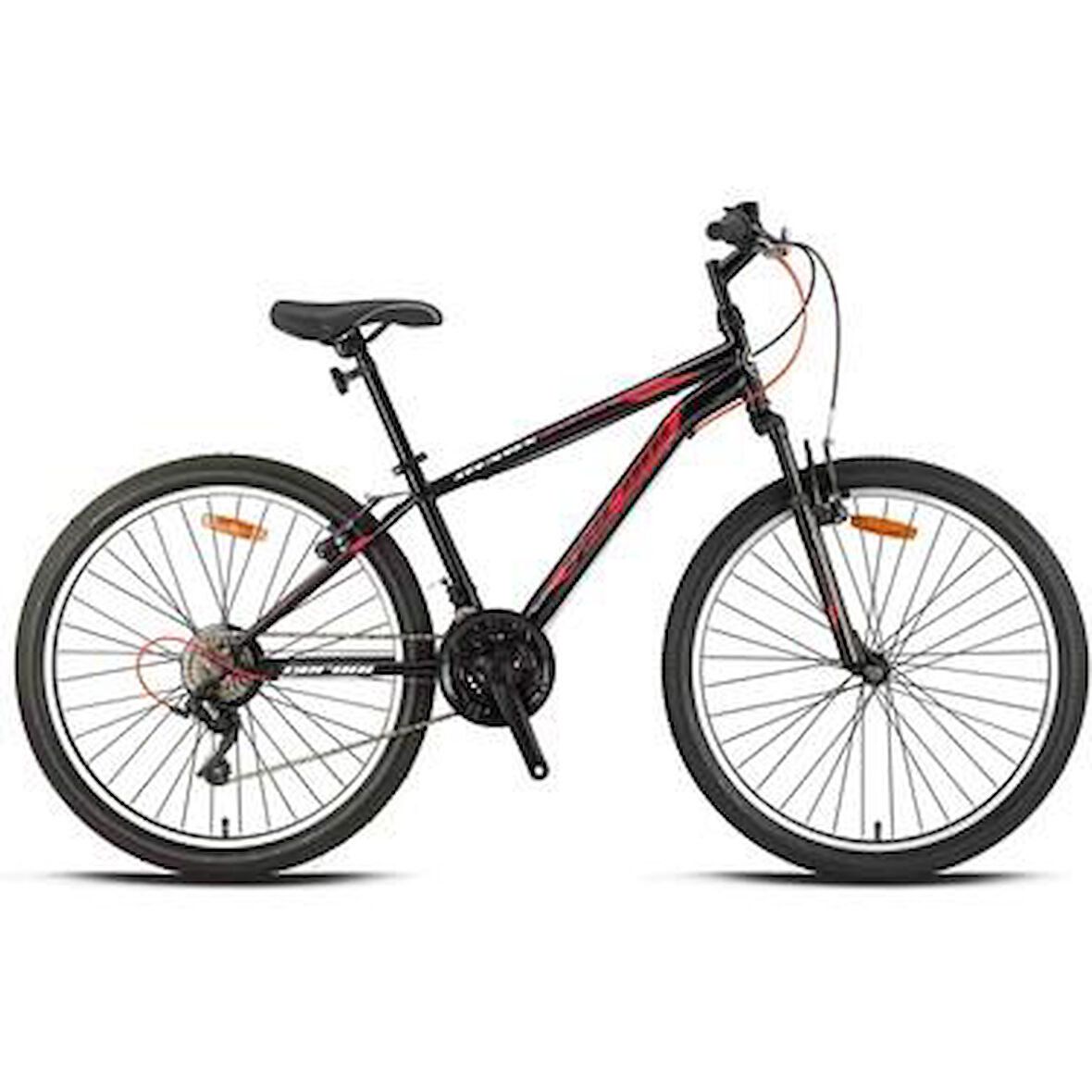 MAGNUM - 20" - MTB - 10' - 21 Vites - V.B - Mat Siyah-Kırmızı/Gri