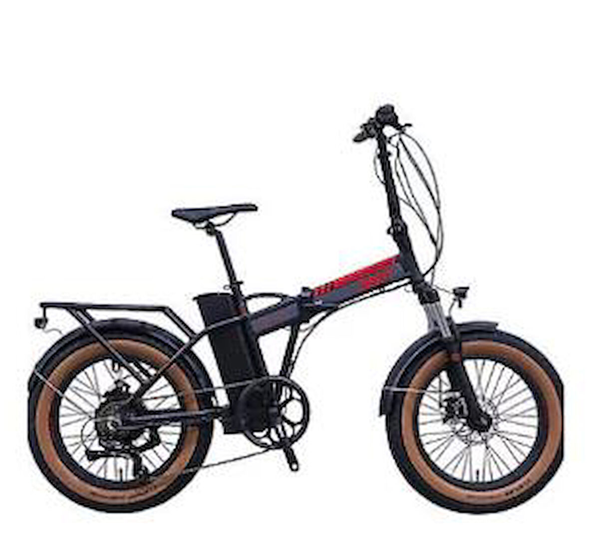 URBAN - 20  - Katlanır - 7 Vites - H.Disc - Elektrikli - Elektrik Kırmızı-Gri/Siyah