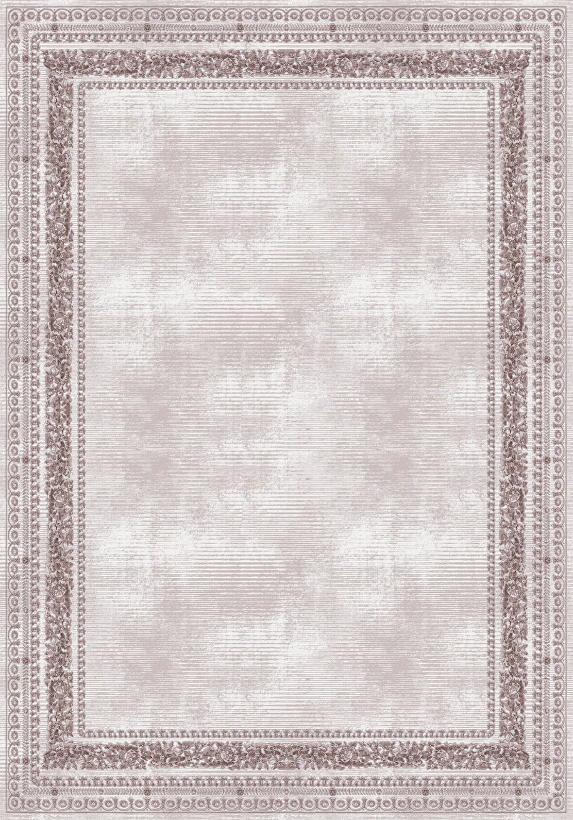 Pamuk Dokuma Taban Kaymaz Yıkanabilir Klasik Desenli  Salon Halısı Mutfak Halısı Koridor Halısı