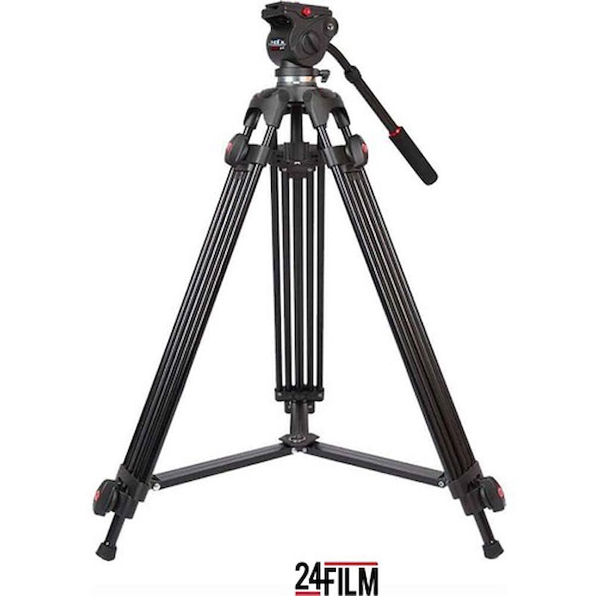 Pdx 508B Pro Profesyonel Video Tripod 190CM 9 kg Taşıma