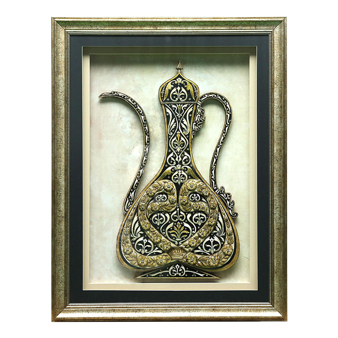 e38 EL İŞÇİLİĞİ KAĞIT ROLYEF TABLO 66x85  cm - 6225