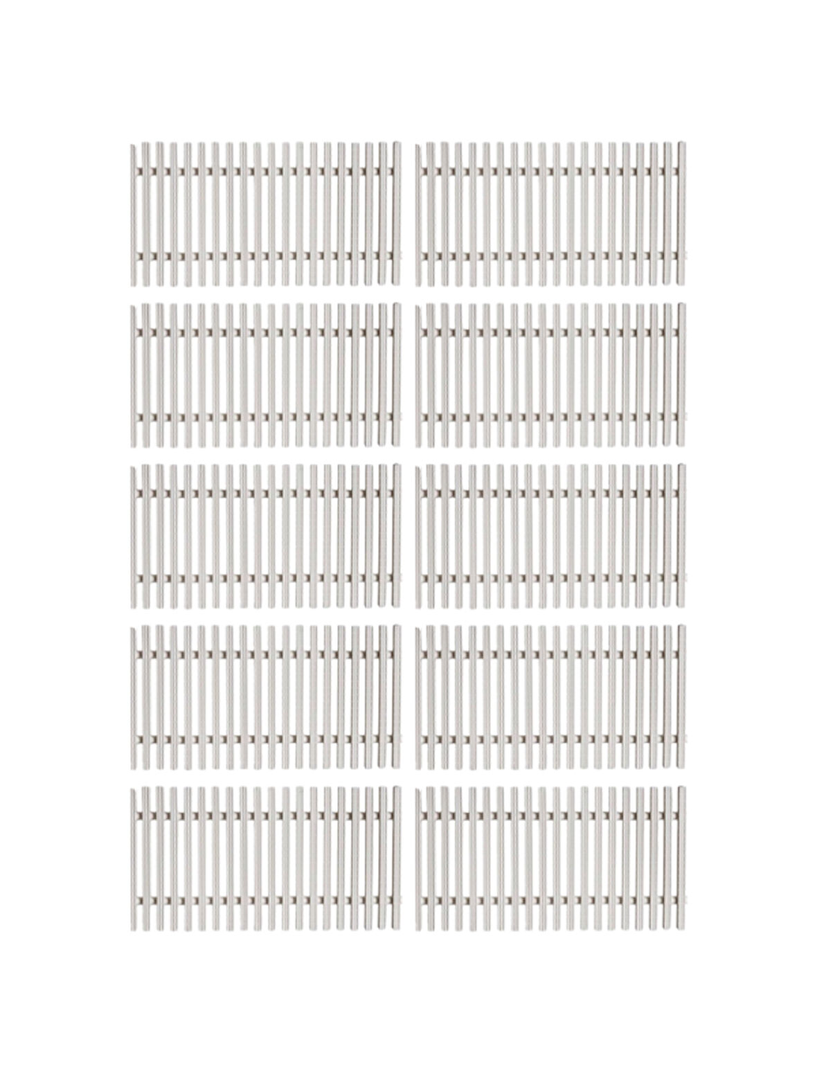 Sinada Havuz Savak Kanal Izgarası Plastik 30 cm Çift Geçme (10 metre)-ToptancıyızBiz