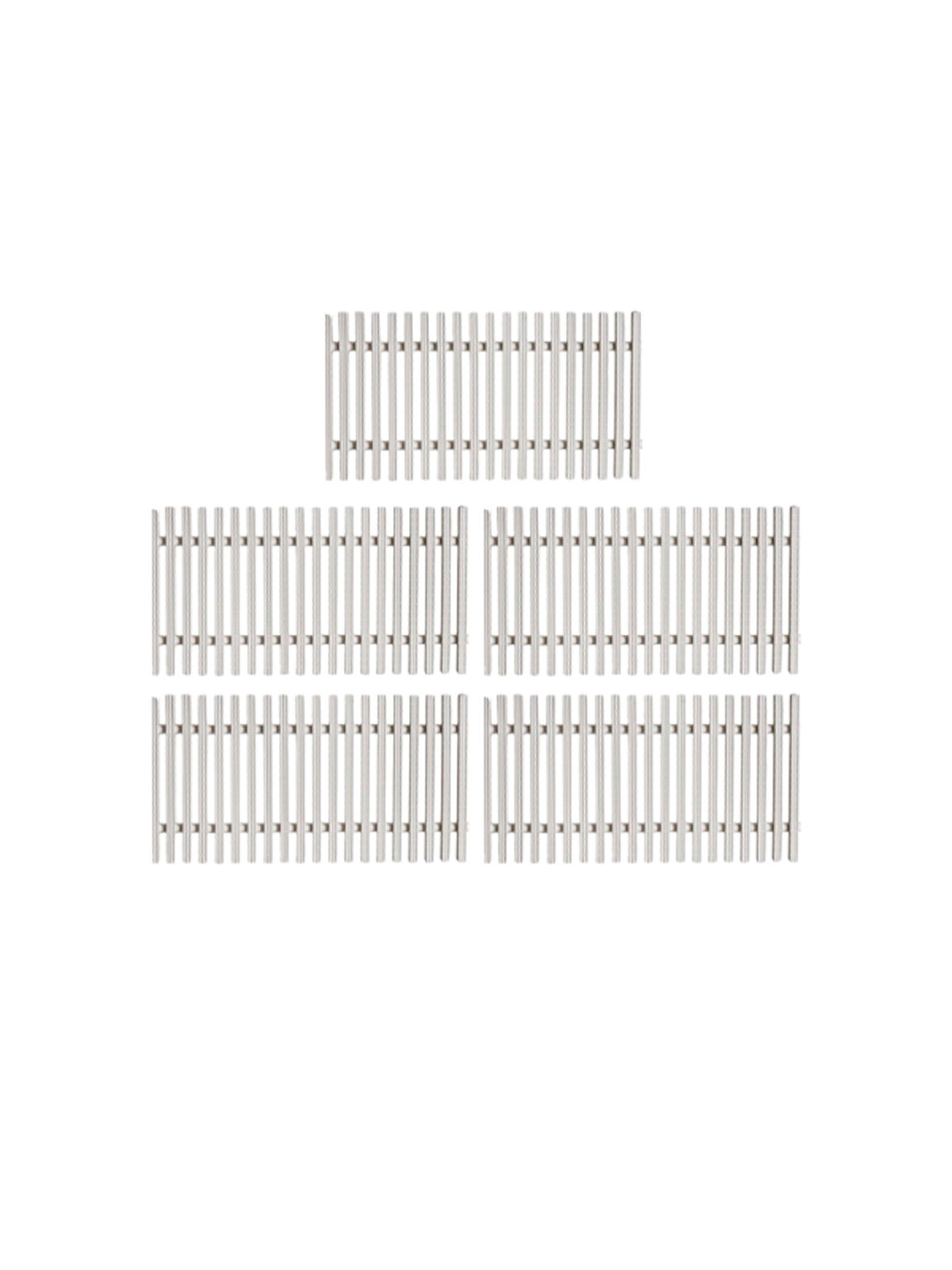 Sinada Havuz Savak Kanal Izgarası Plastik 30 cm Çift Geçme (5 metre)-ToptancıyızBiz