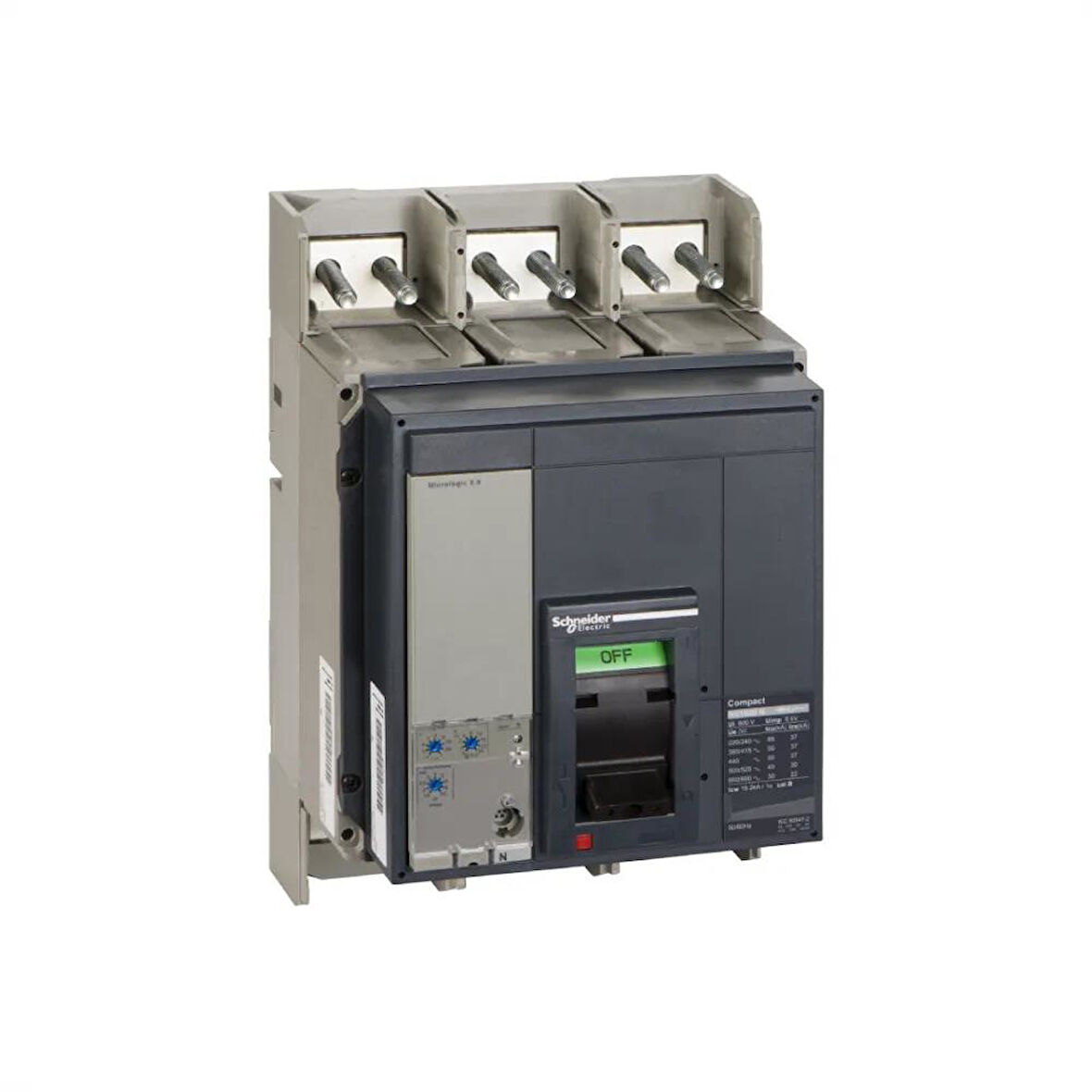 Schneider Electric 33482S5, NS1600N 1600A 50kA MİG 5.3 Kompakt Şalter