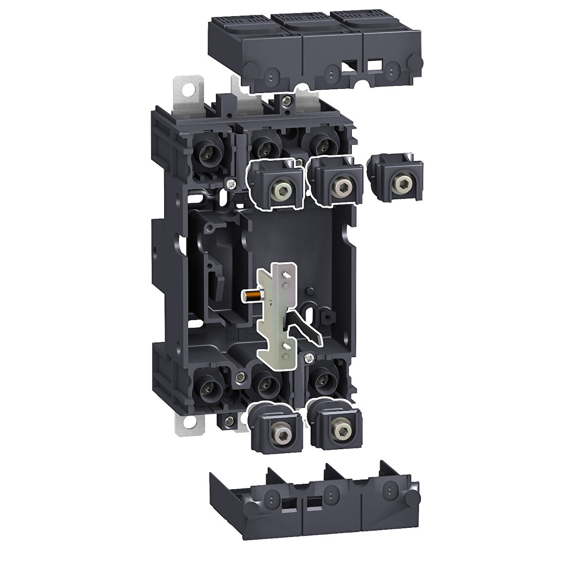 Schneider LV429299 Kesici için şasi yan plakaları, ComPacT NSX 100/250, çekilebilir, 3 kutuplu 