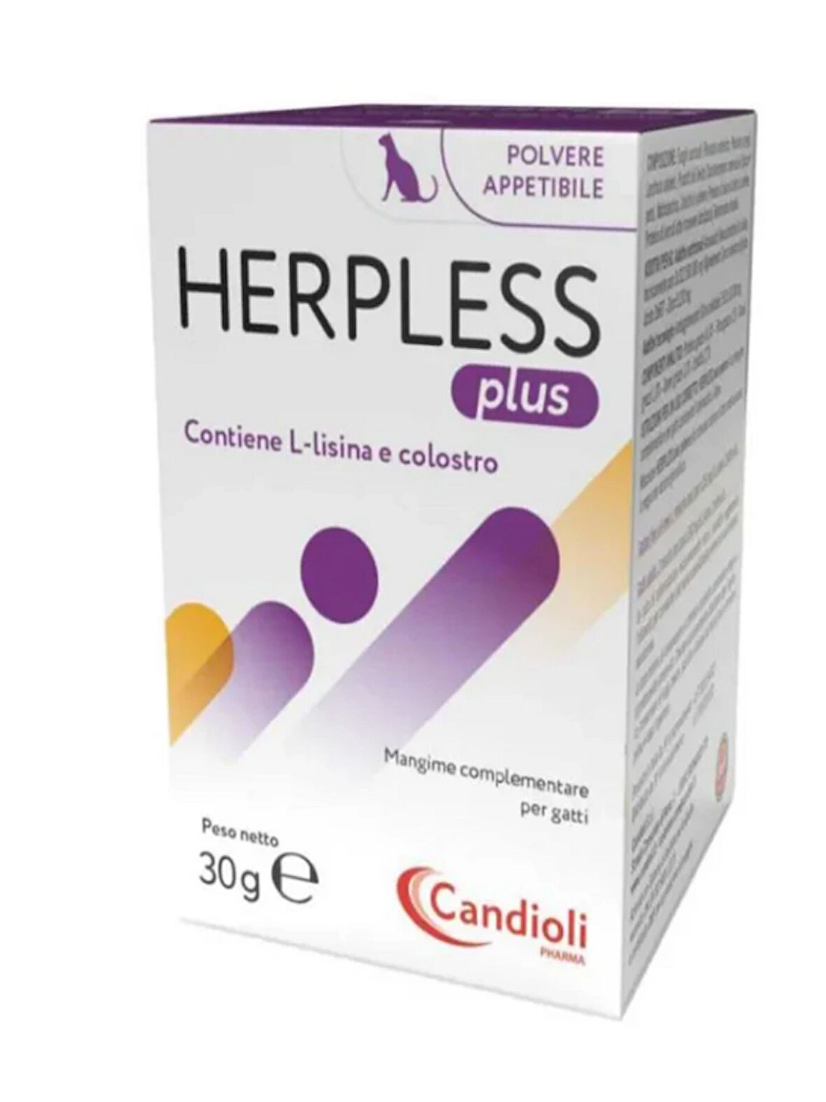 Candioli Cat Herpless Plus - Kedi L-Lizin Kolostrum İçeren BağışıkIık Güçlendirici Toz 30gr