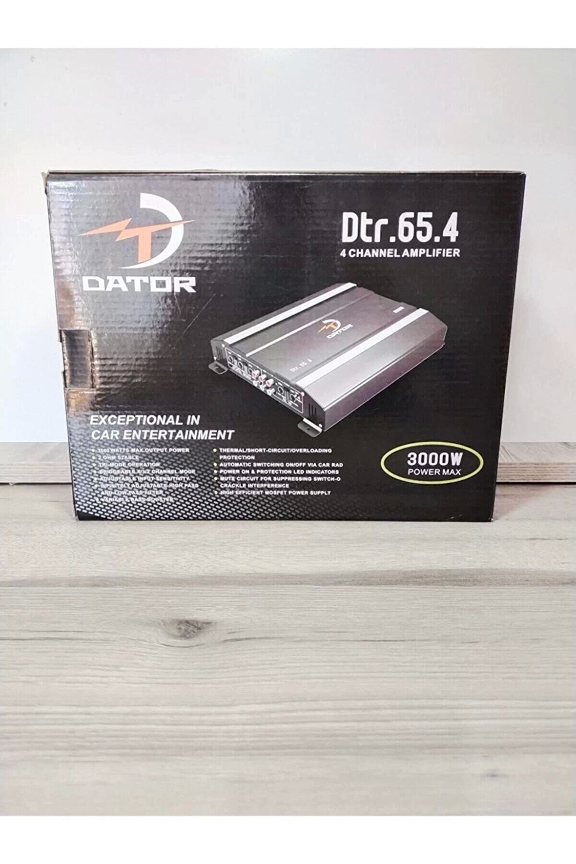 DATOR DTR65 4 KANAL 65 RMS AMFİ