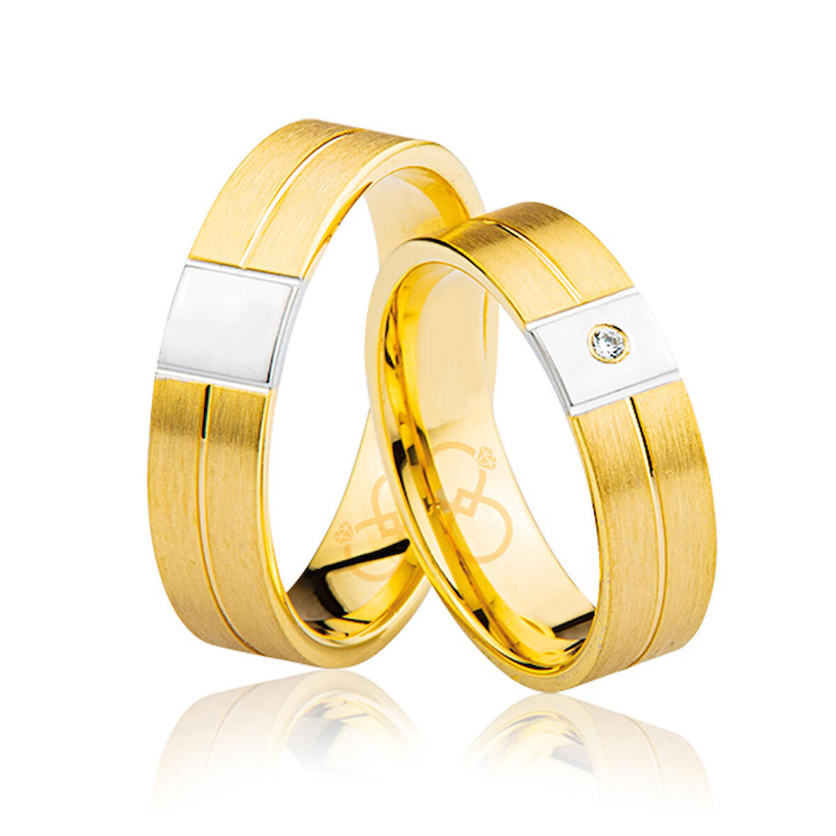 Sarı Altın Alyans 2502-1