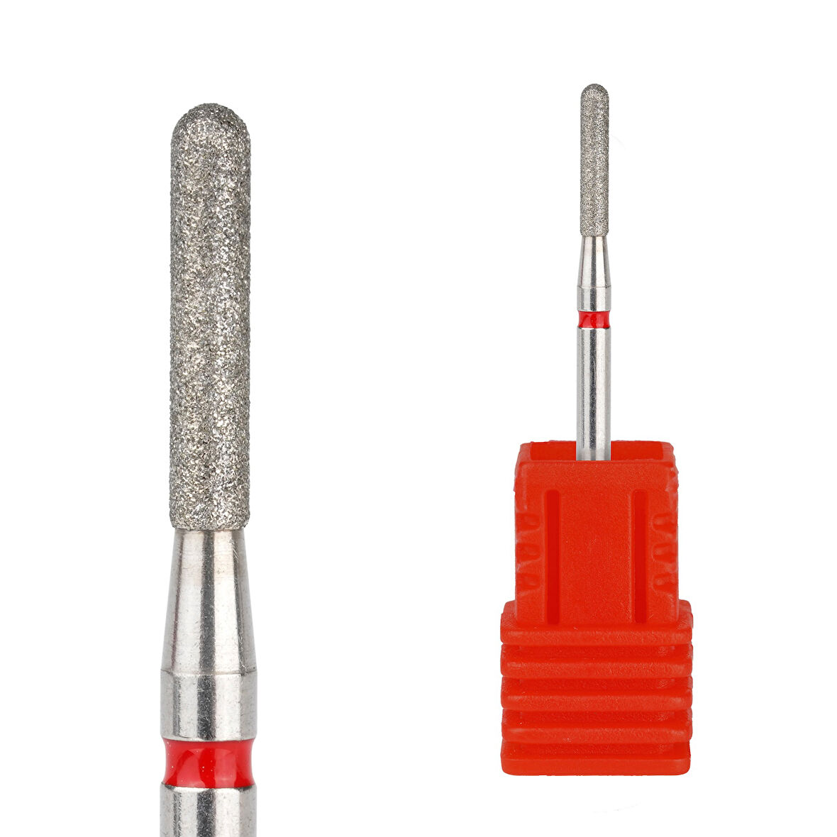 Wien Elmas Manikür Törpü Ucu İnce Silindir Model Kırmızı 020