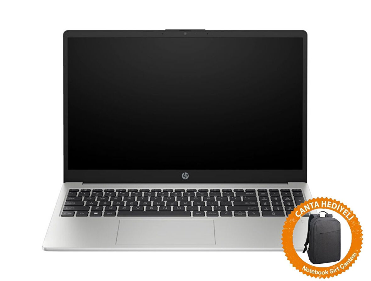 HP 250 G10 İntel Core İ7 1355U 16GB 512GB SSD Windows 11 Home 15.6" FHD Taşınabilir Bilgisayar+Çanta 9G2G8ETC70