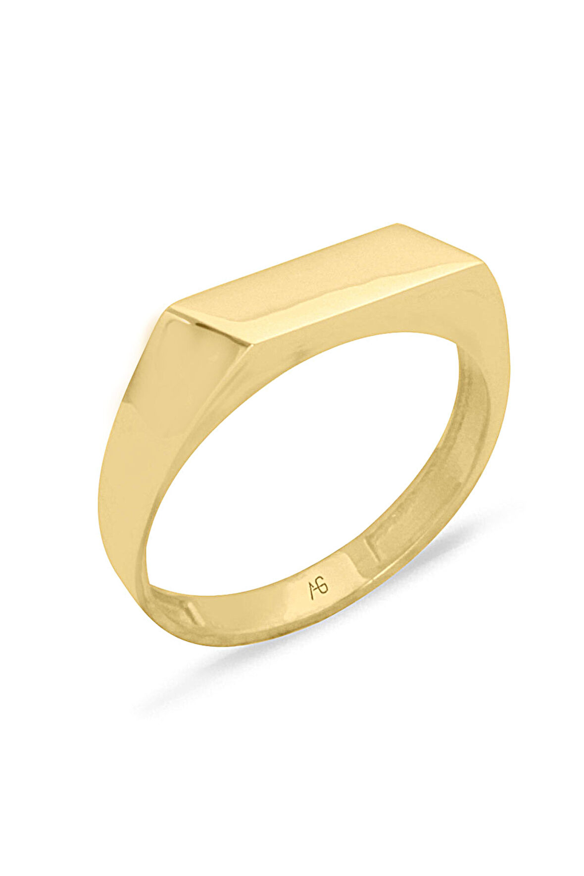 Altın Spor Düz Sade Yüzük