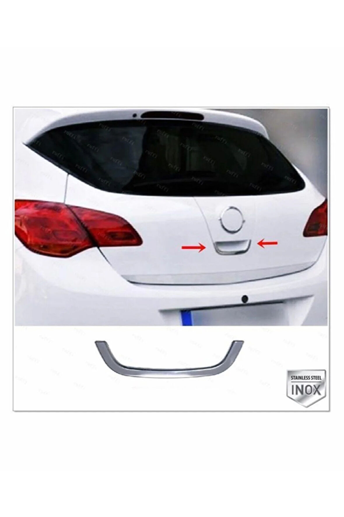 Opel Astra J Hb Krom Bagaj Açma 2010-2015 P. Çelik 2009-2015