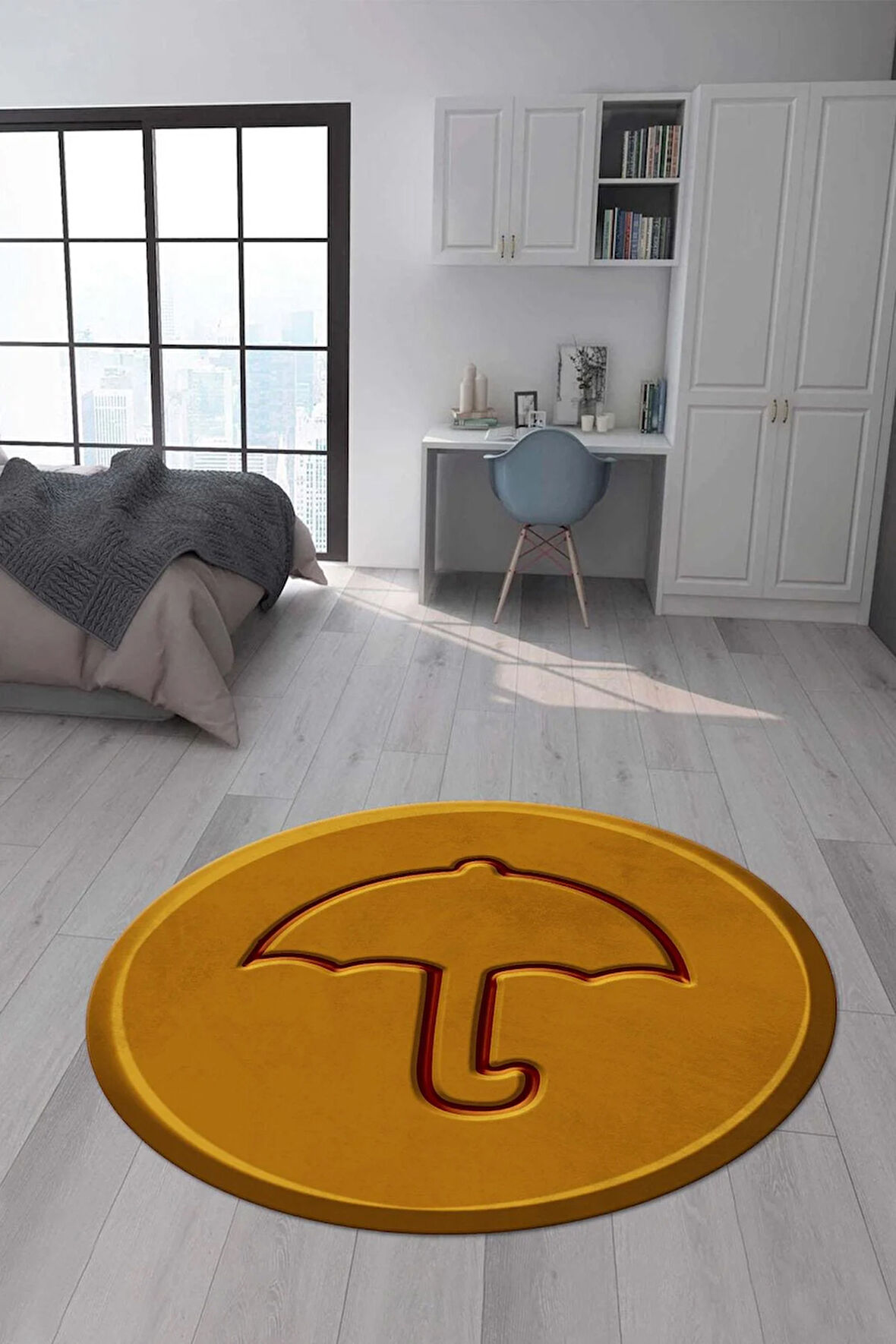 Kaymaz Taban Makinede Yıkanabilir Dijital Baskı Squid Game Kurabiye Desenli Genç Odası Halısı Dot Taban Halı Sg06