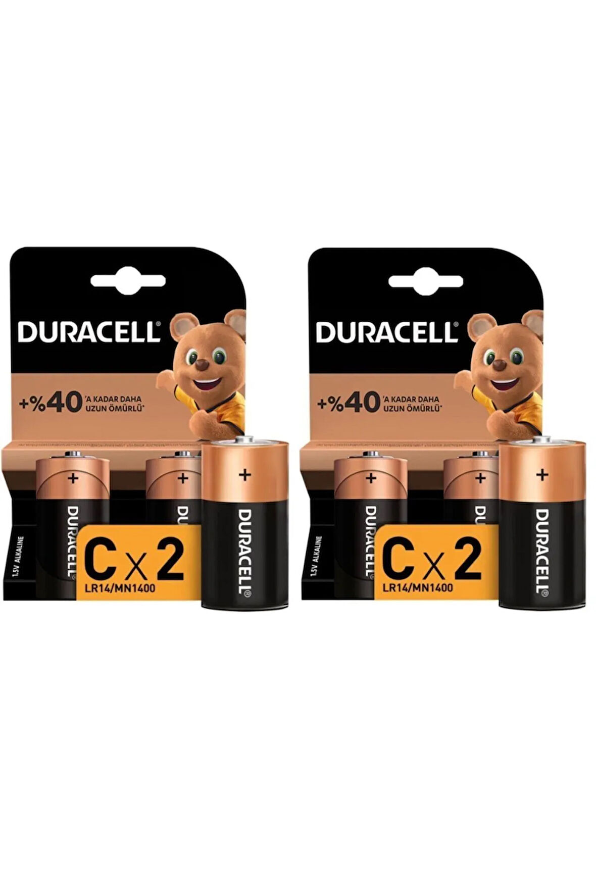 Pil C Orta 2 Li X 2 Adet