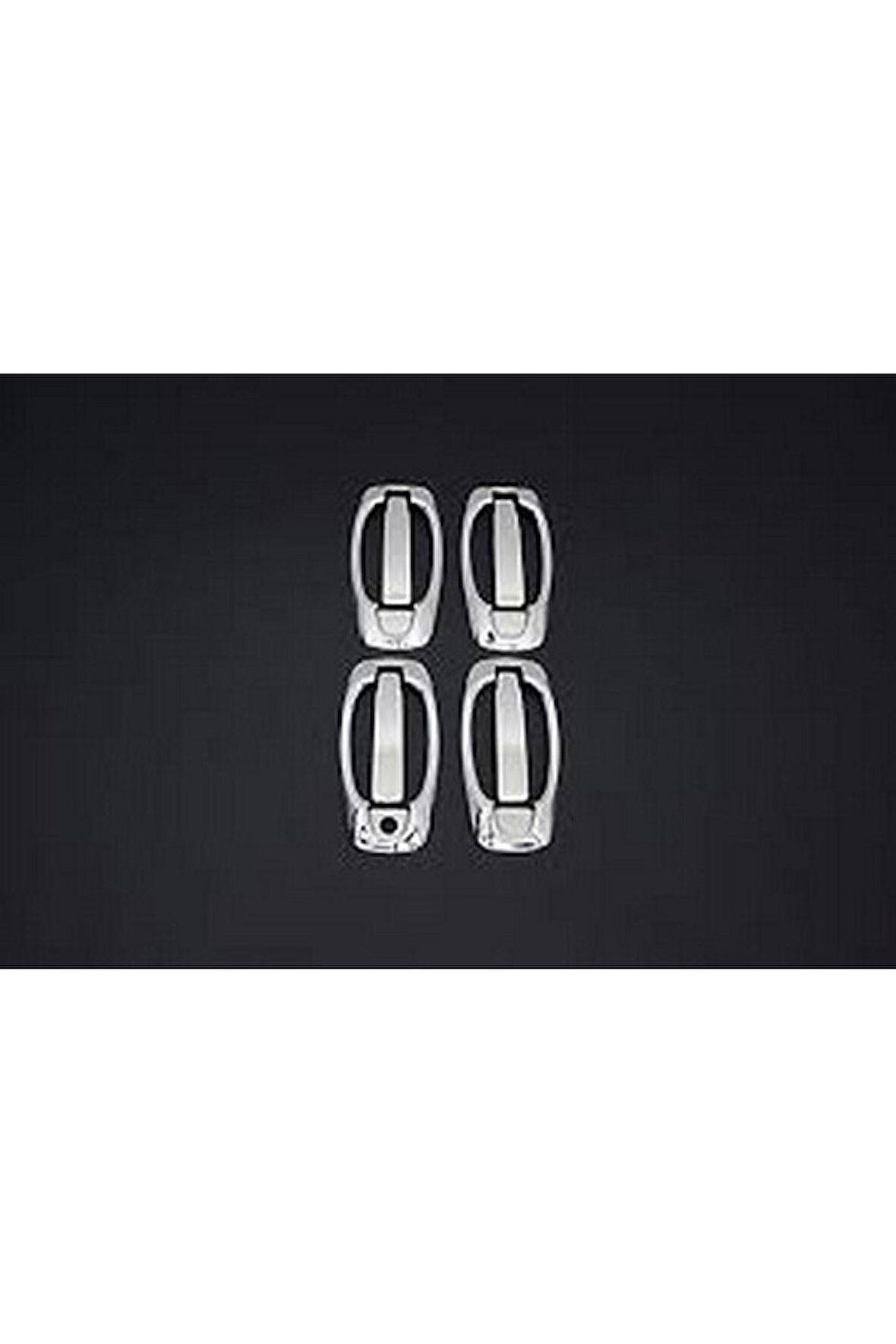 Citroen Nemo 2008 Ve Üzeri Krom Kapı Kolu 8 Parça Paslanmaz Çelik