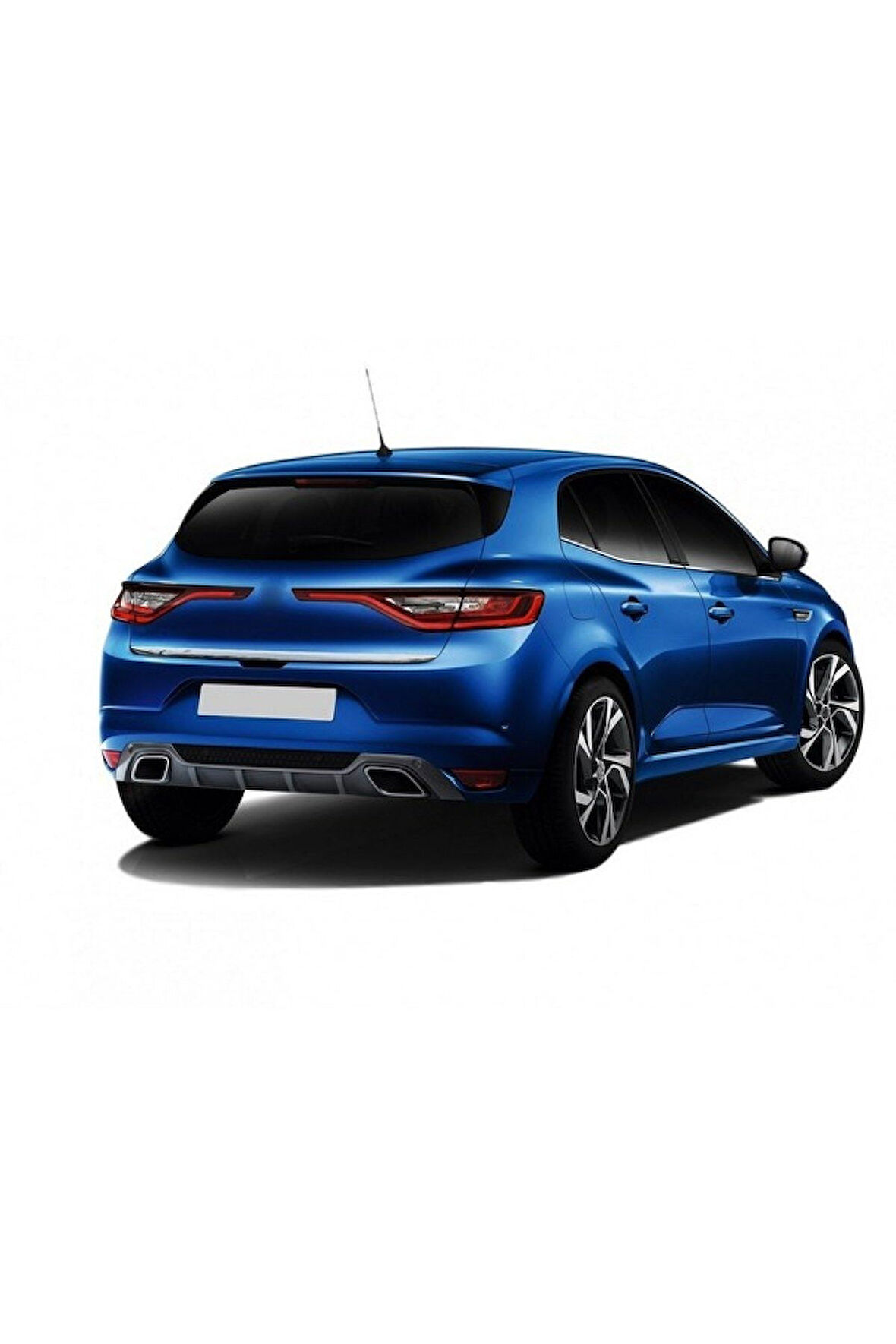 Renault Megane 4 2016 Ve Üzeri Krom Bagaj Alt Çıtası Hb Paslanmaz Çelik