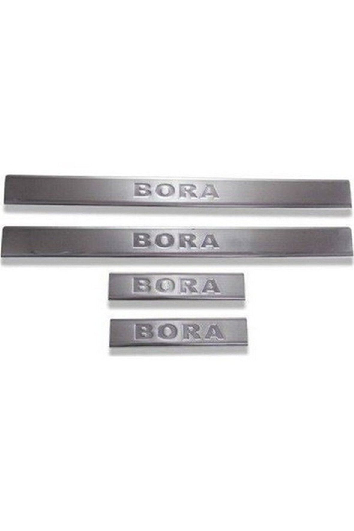 Vw Bora 1996-2004 Krom Kapı Eşiği 4 Parça Paslanmaz Çelik
