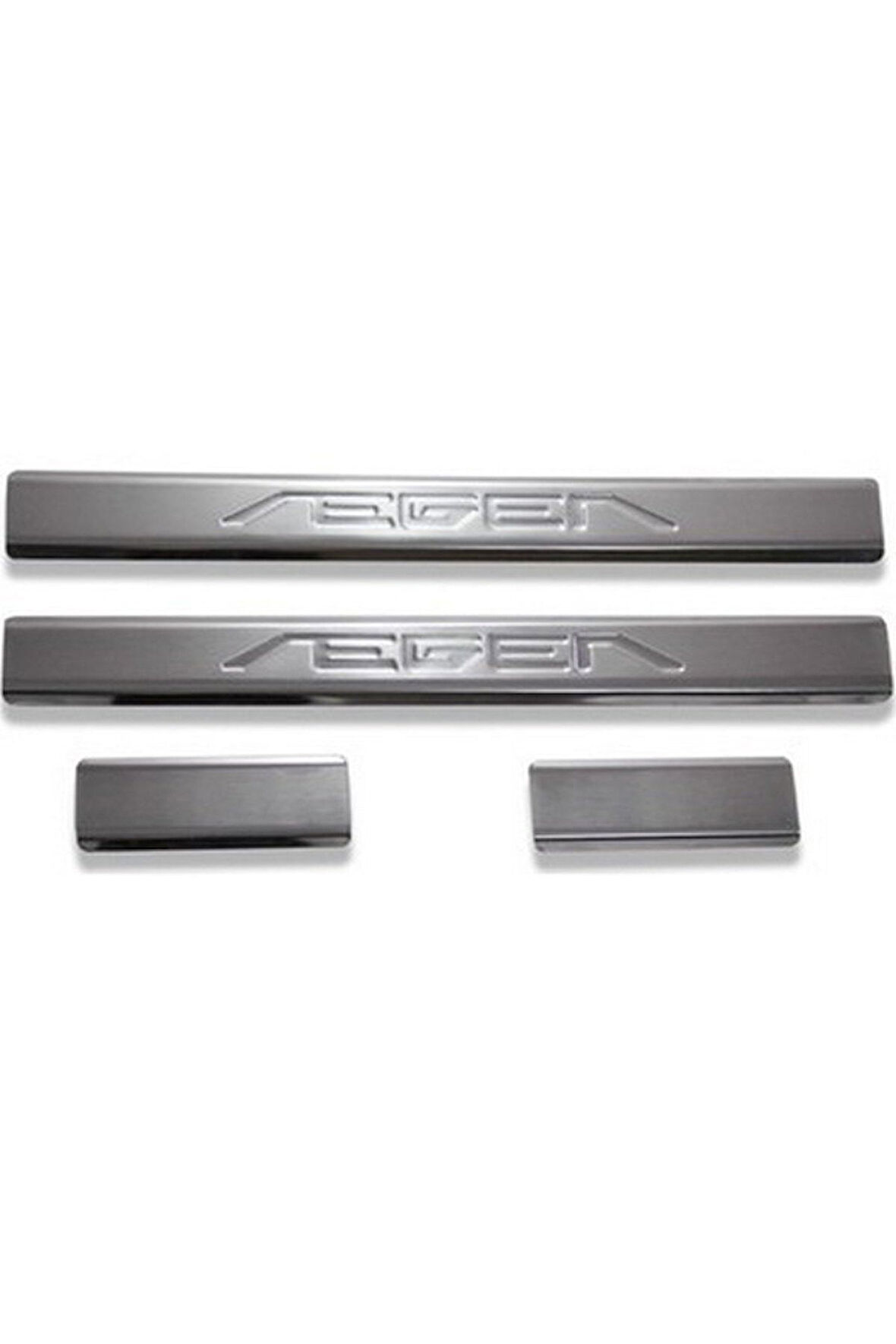 Fiat Egea 2021 Ve Üzeri Krom Kapı Eşiği 4 Parça Paslanmaz Çelik