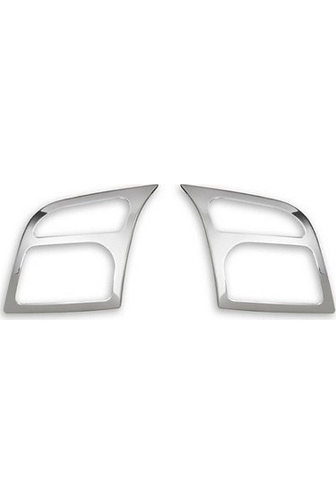 Ford Connect 2003-2013 Arası Krom Far Çerçevesi 2 Parça Paslanmaz Çelik