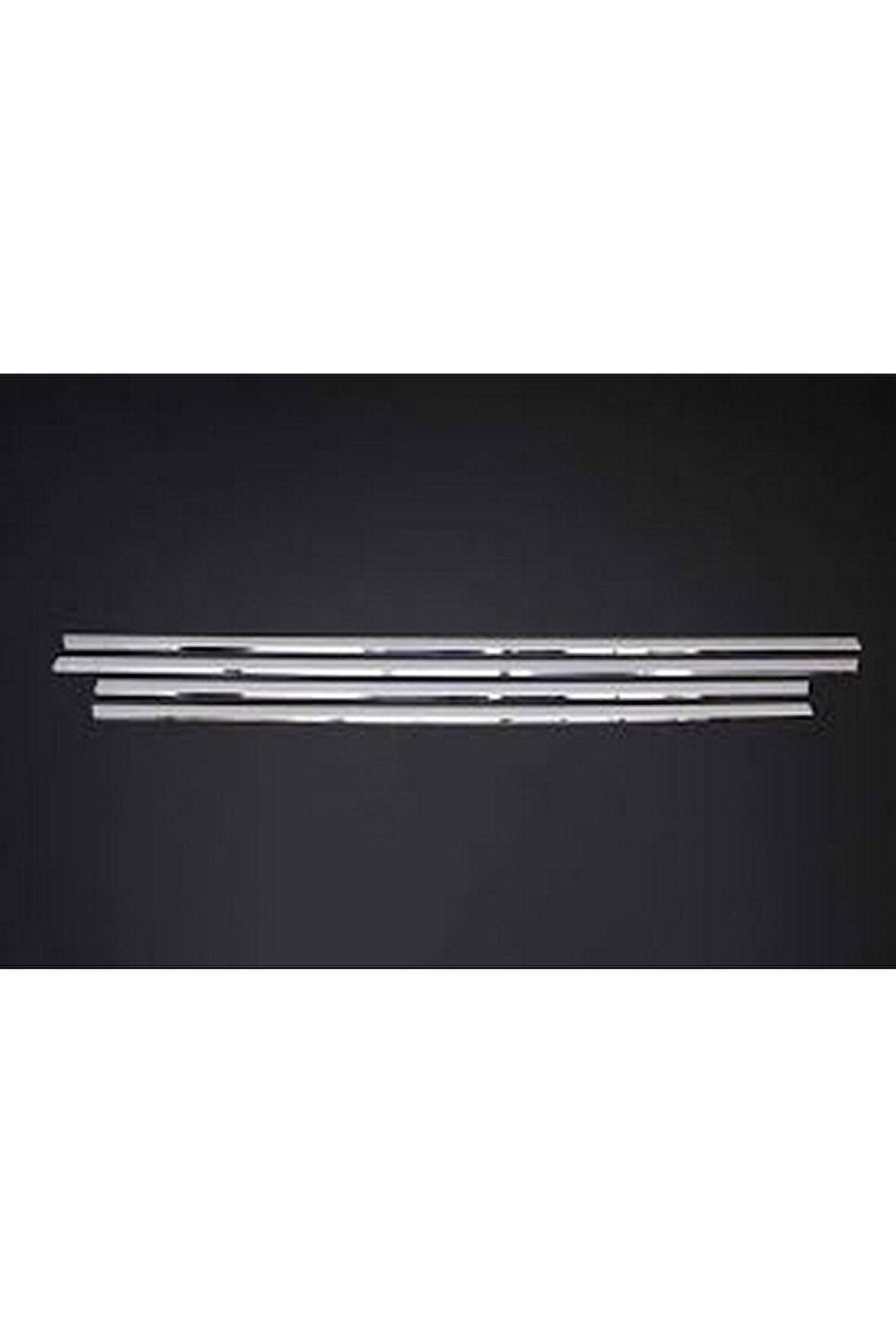 Honda Cıvıc 2002-2006 Arası Krom Cam Çıtası 4 Parça Paslanmaz Çelik